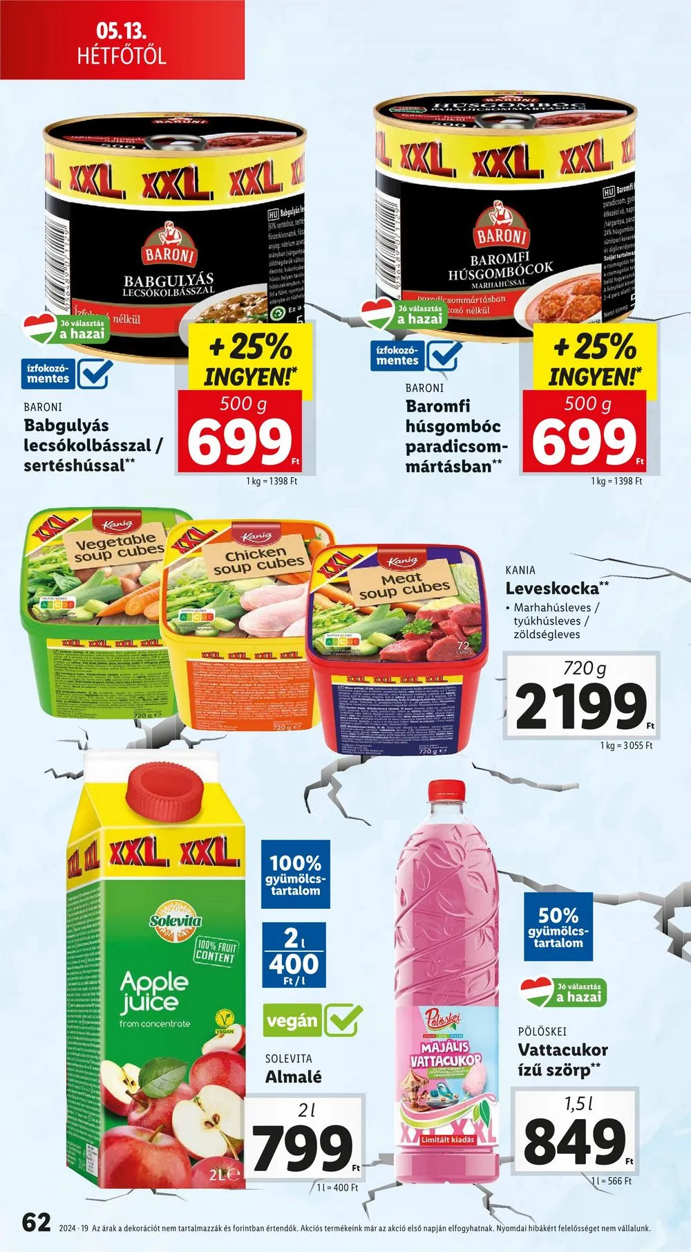 Lidl akciós újság 05.09–05.15 – 62. oldal
