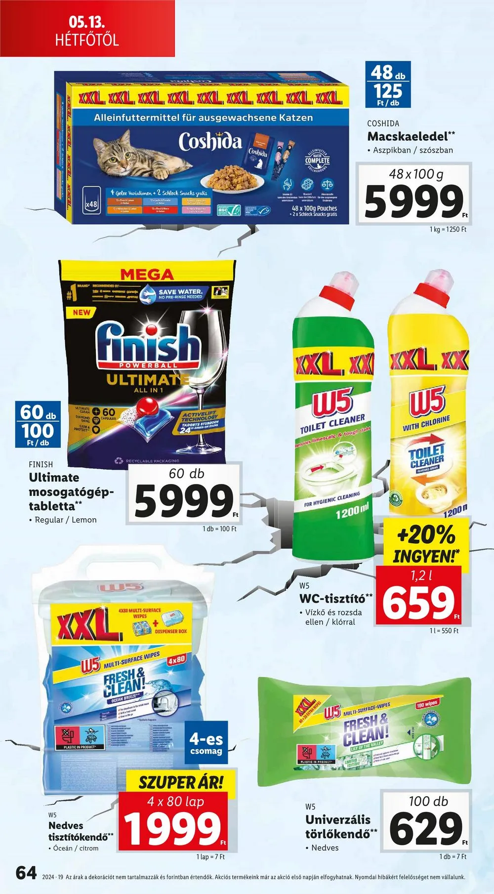 Lidl akciós újság 05.09–05.15 – 64. oldal