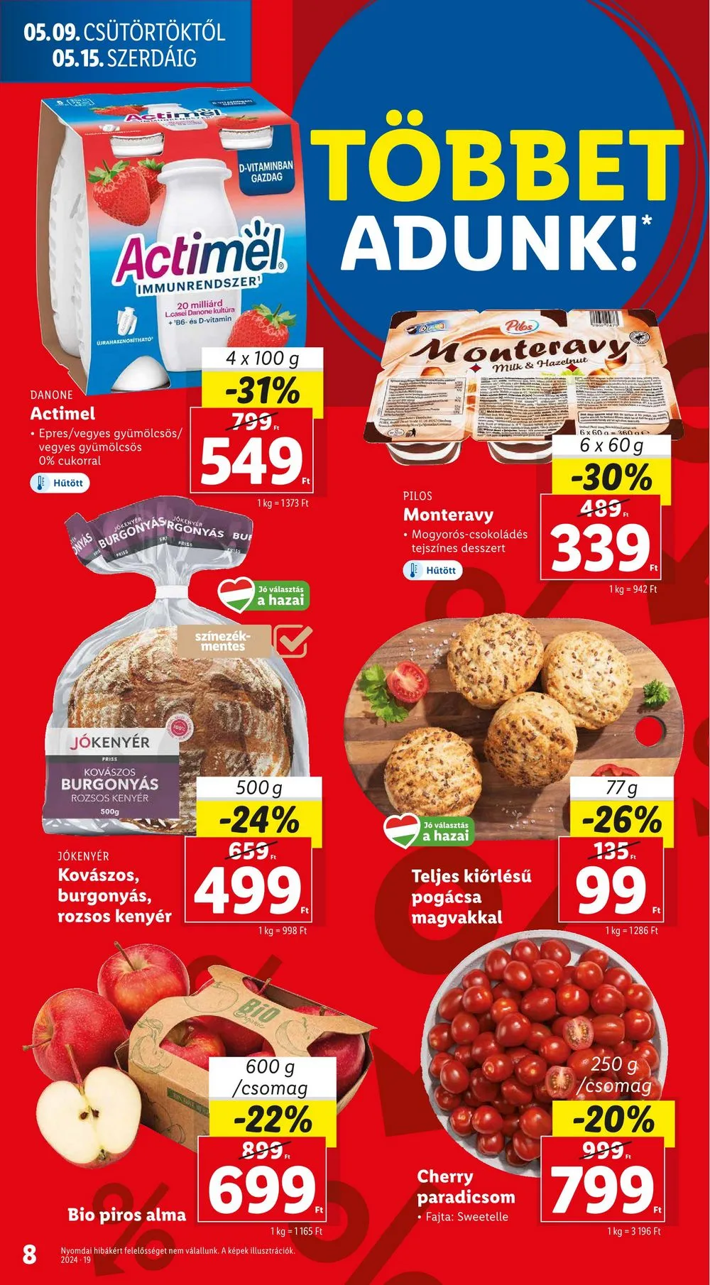 Lidl akciós újság 05.09–05.15 – 8. oldal