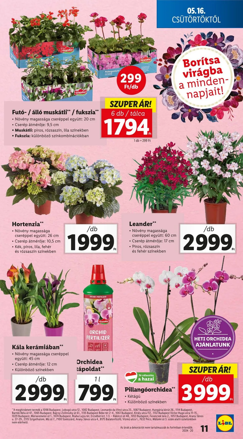 Lidl akciós újság 05.16–05.22 – 11. oldal
