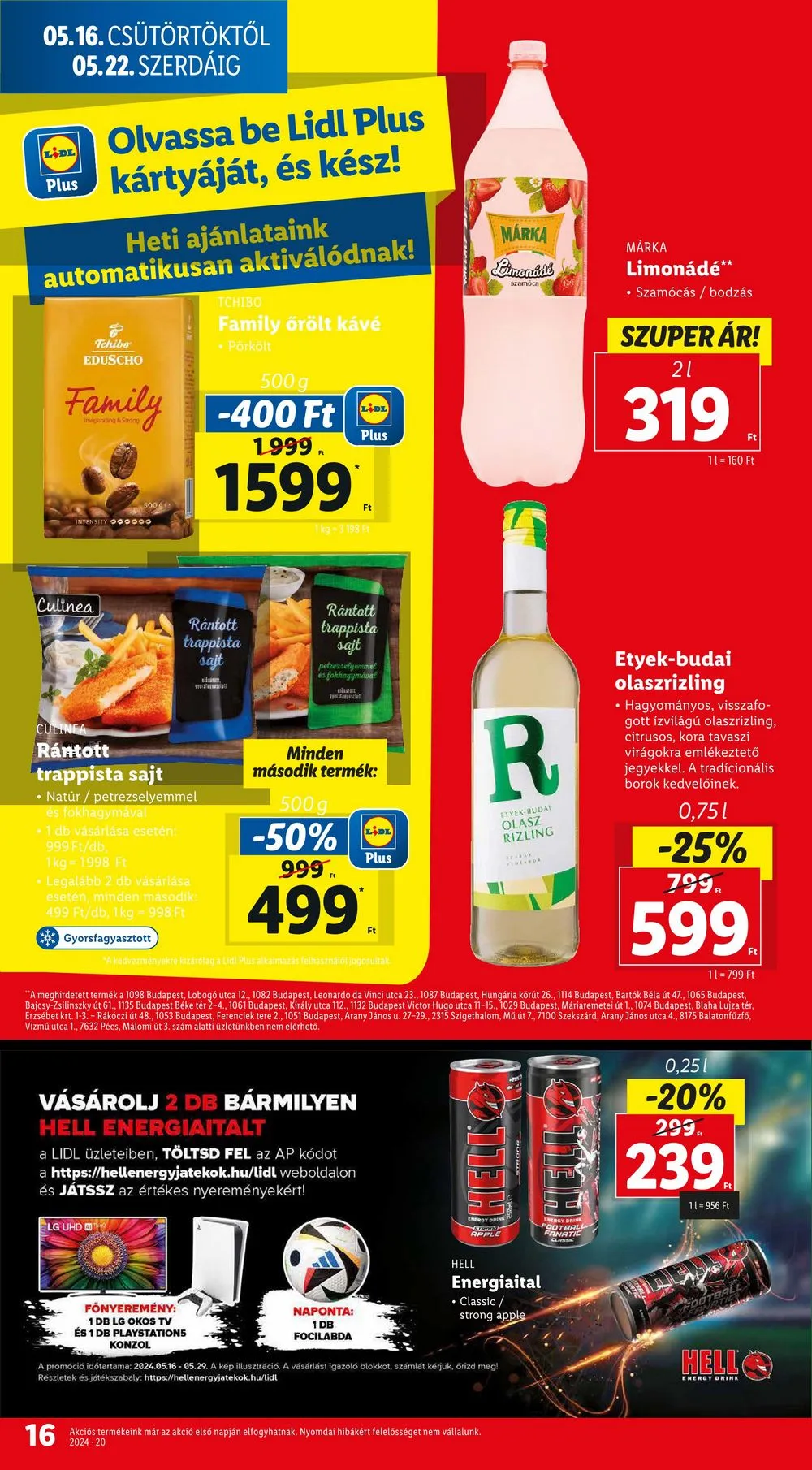 Lidl akciós újság 05.16–05.22 – 16. oldal