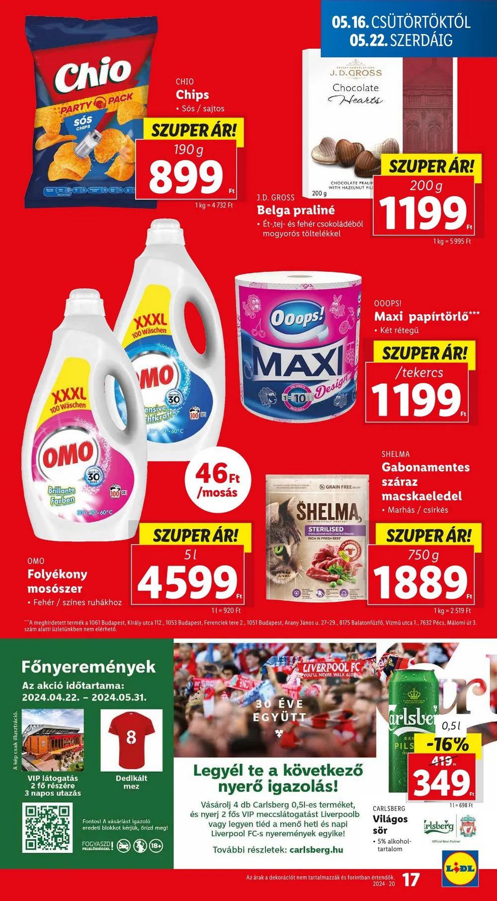 Lidl akciós újság 05.16–05.22 – 17. oldal