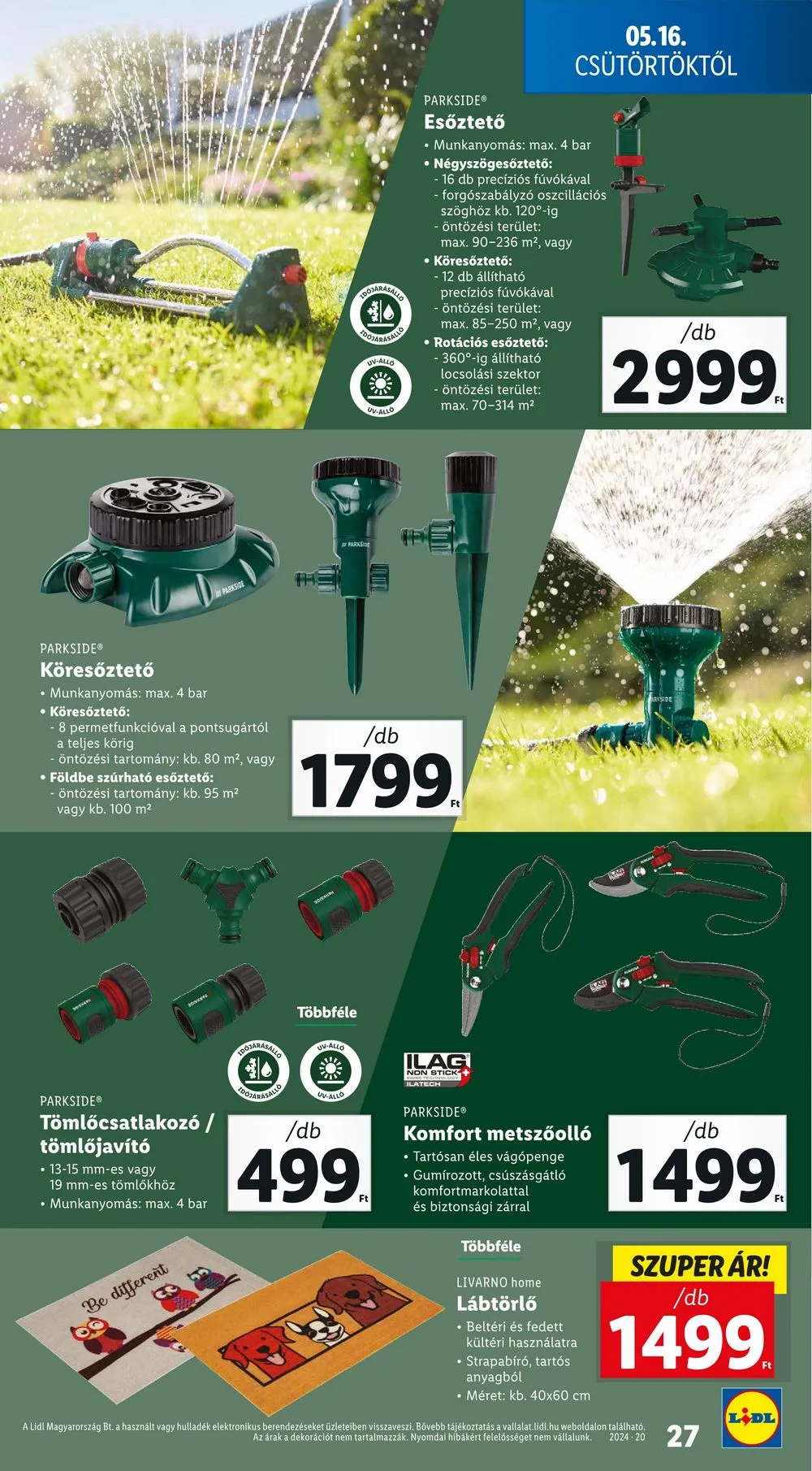 Lidl akciós újság 05.16–05.22 – 27. oldal