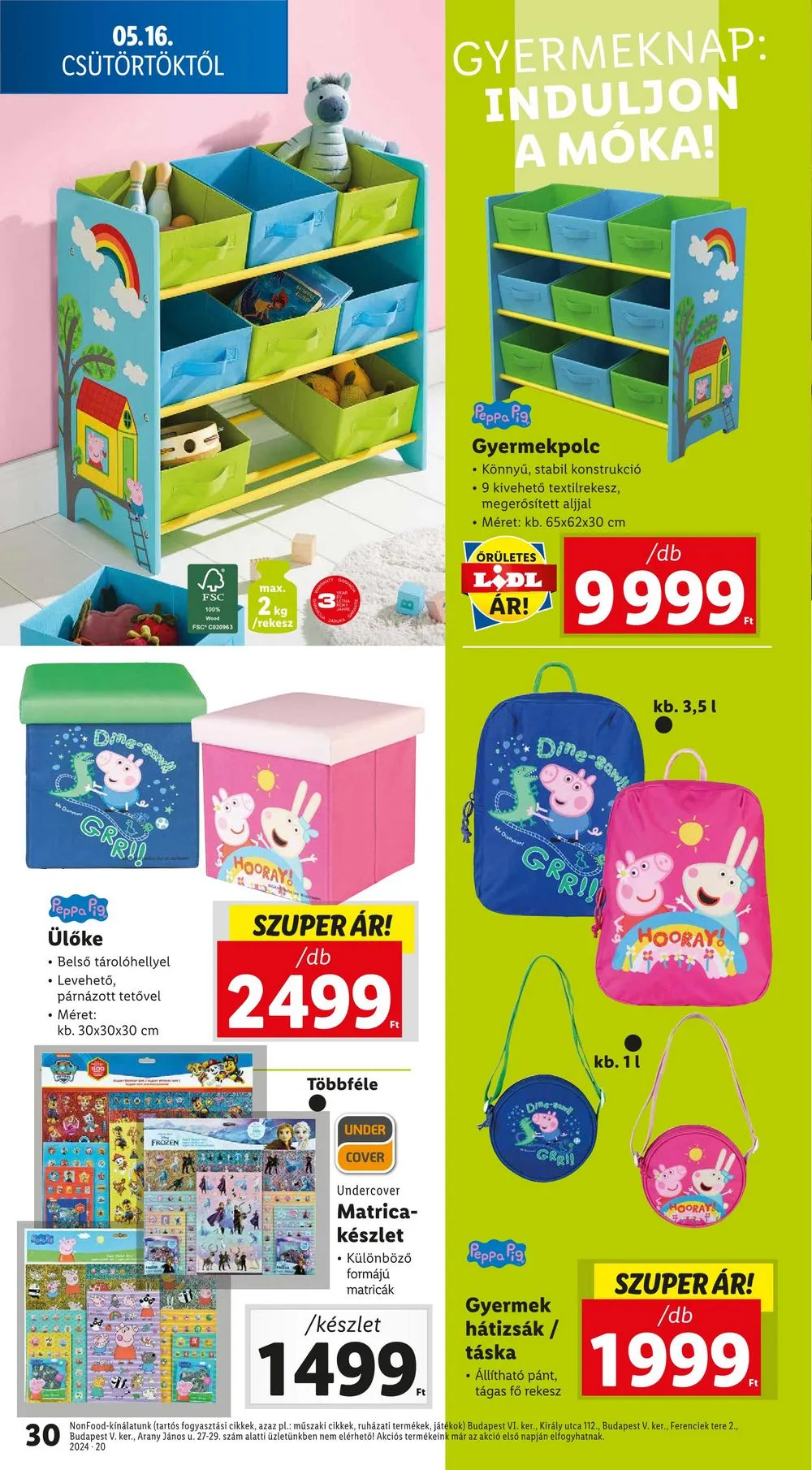Lidl akciós újság 05.16–05.22 – 30. oldal