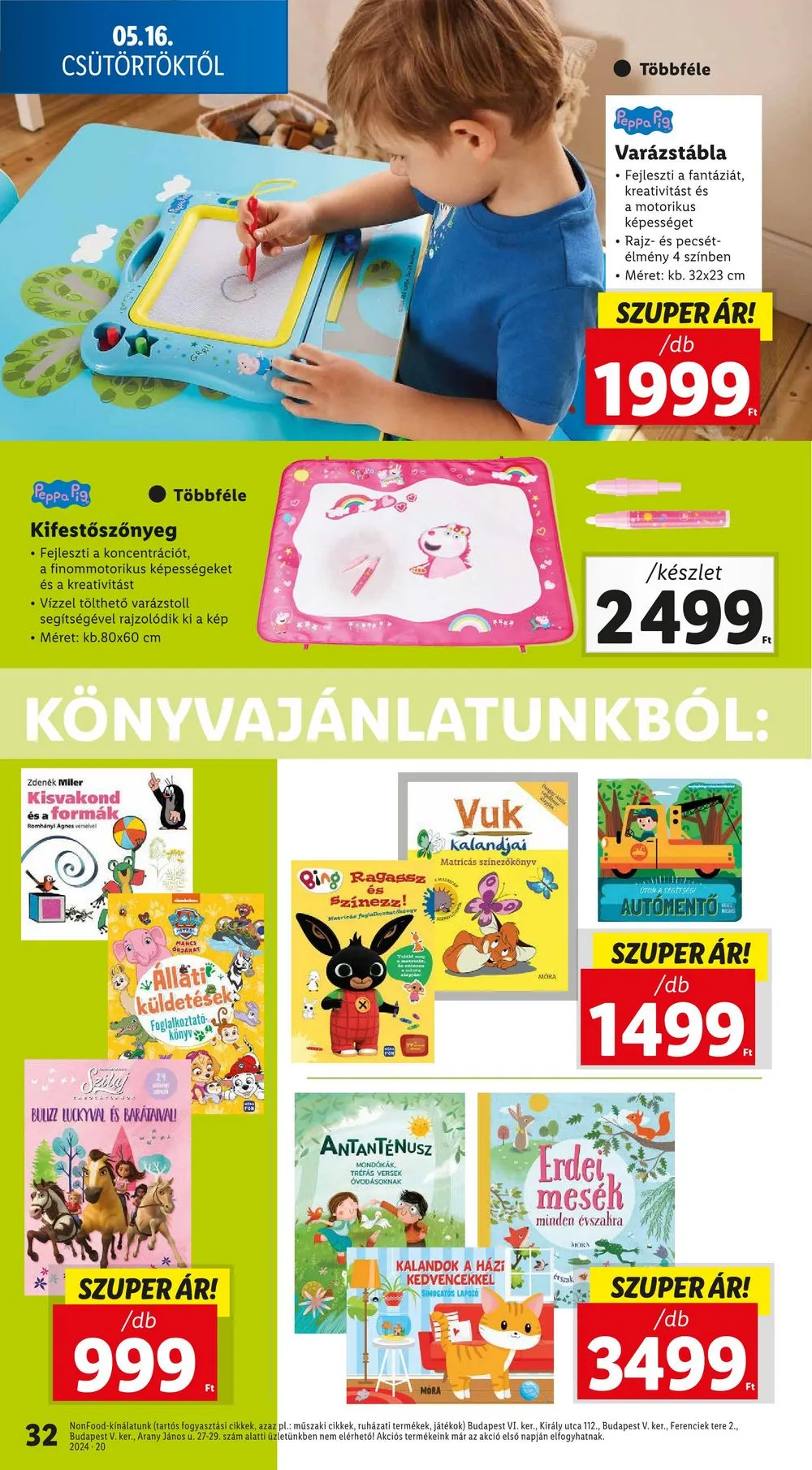 Lidl akciós újság 05.16–05.22 – 32. oldal