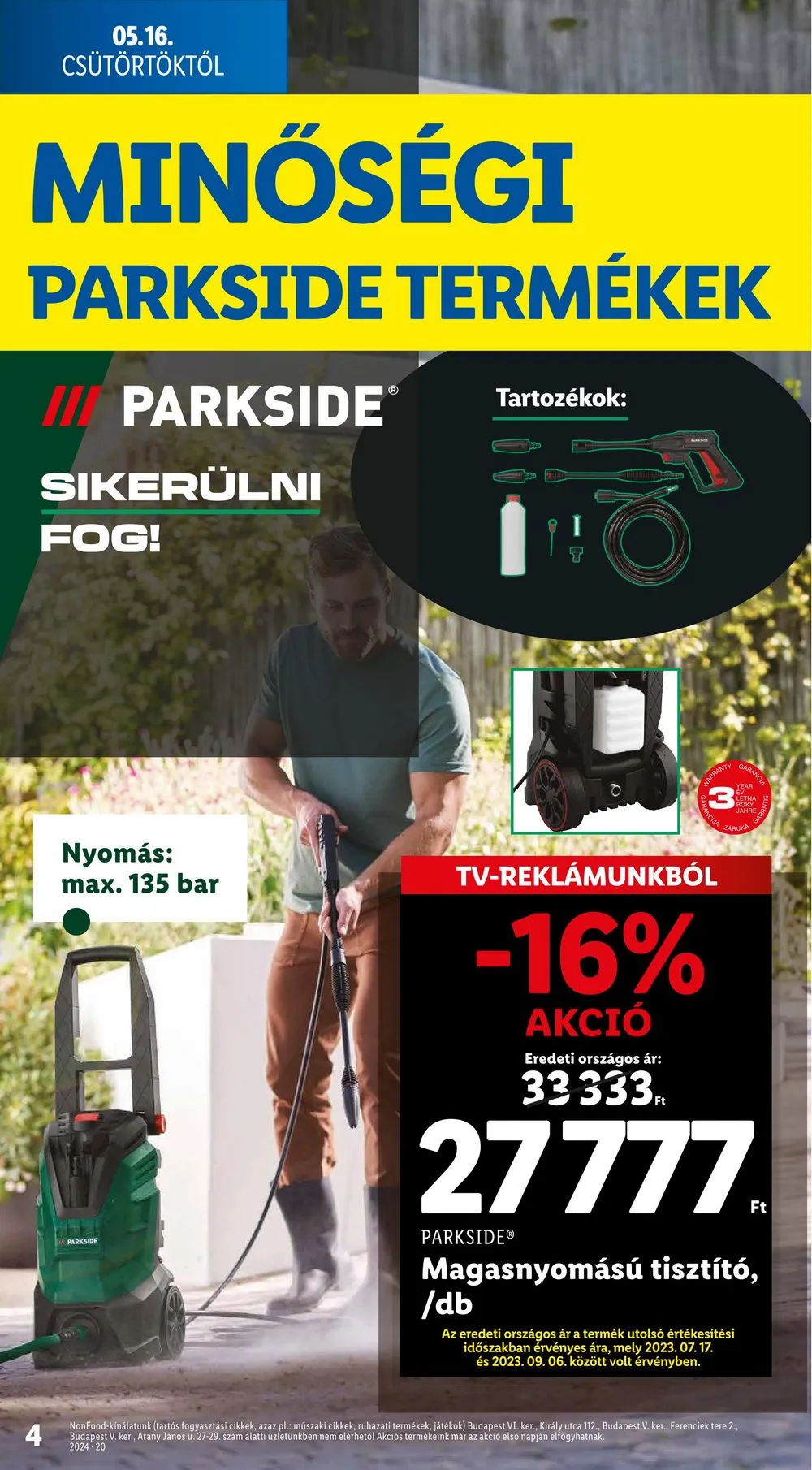 Lidl akciós újság 05.16–05.22 – 4. oldal