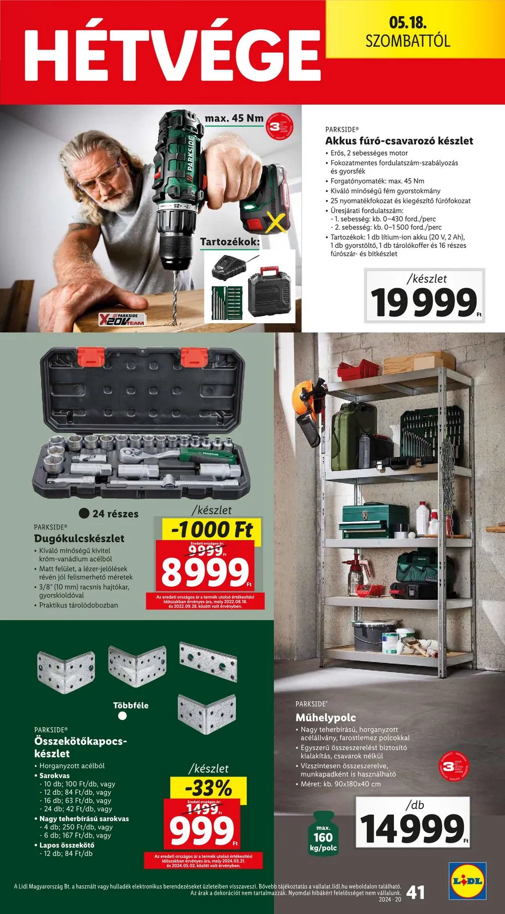 Lidl akciós újság 05.16–05.22 – 41. oldal