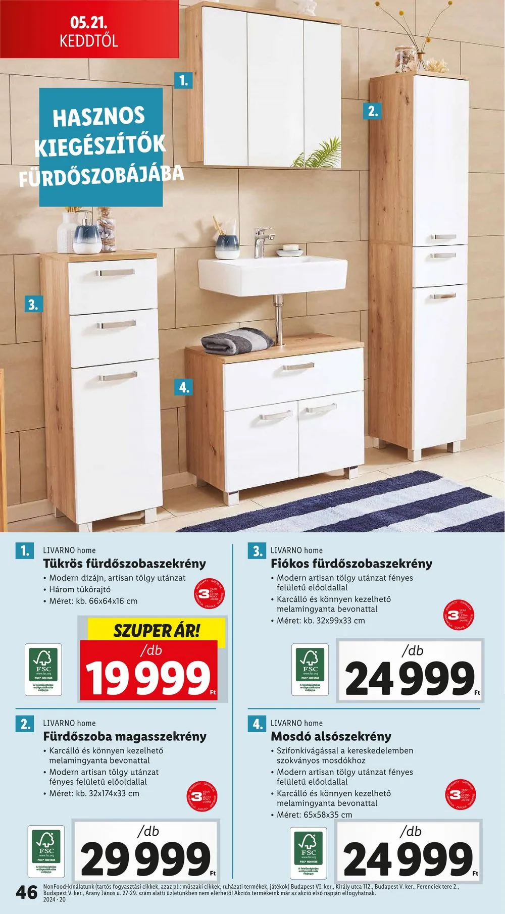 Lidl akciós újság 05.16–05.22 – 46. oldal