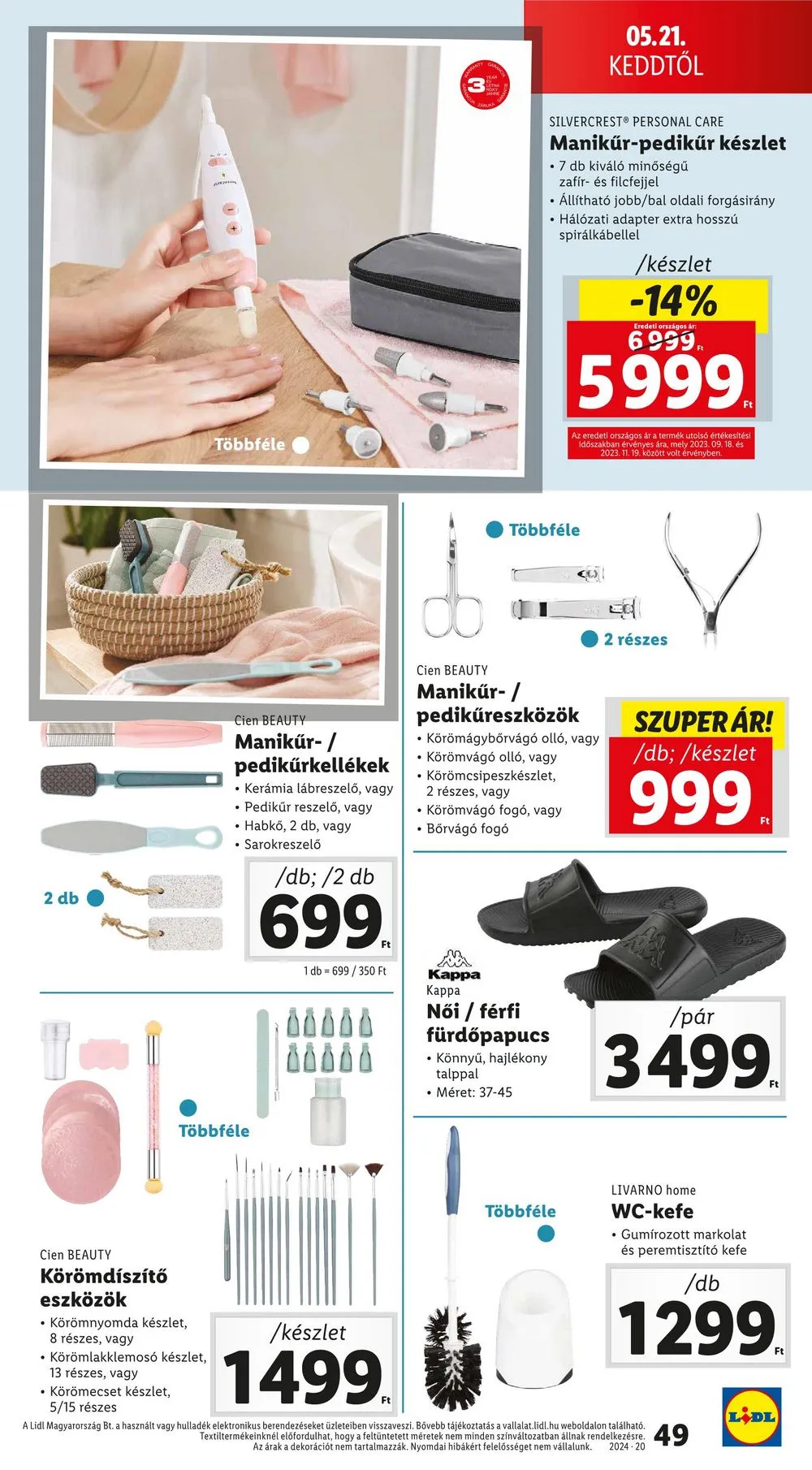 Lidl akciós újság 05.16–05.22 – 49. oldal