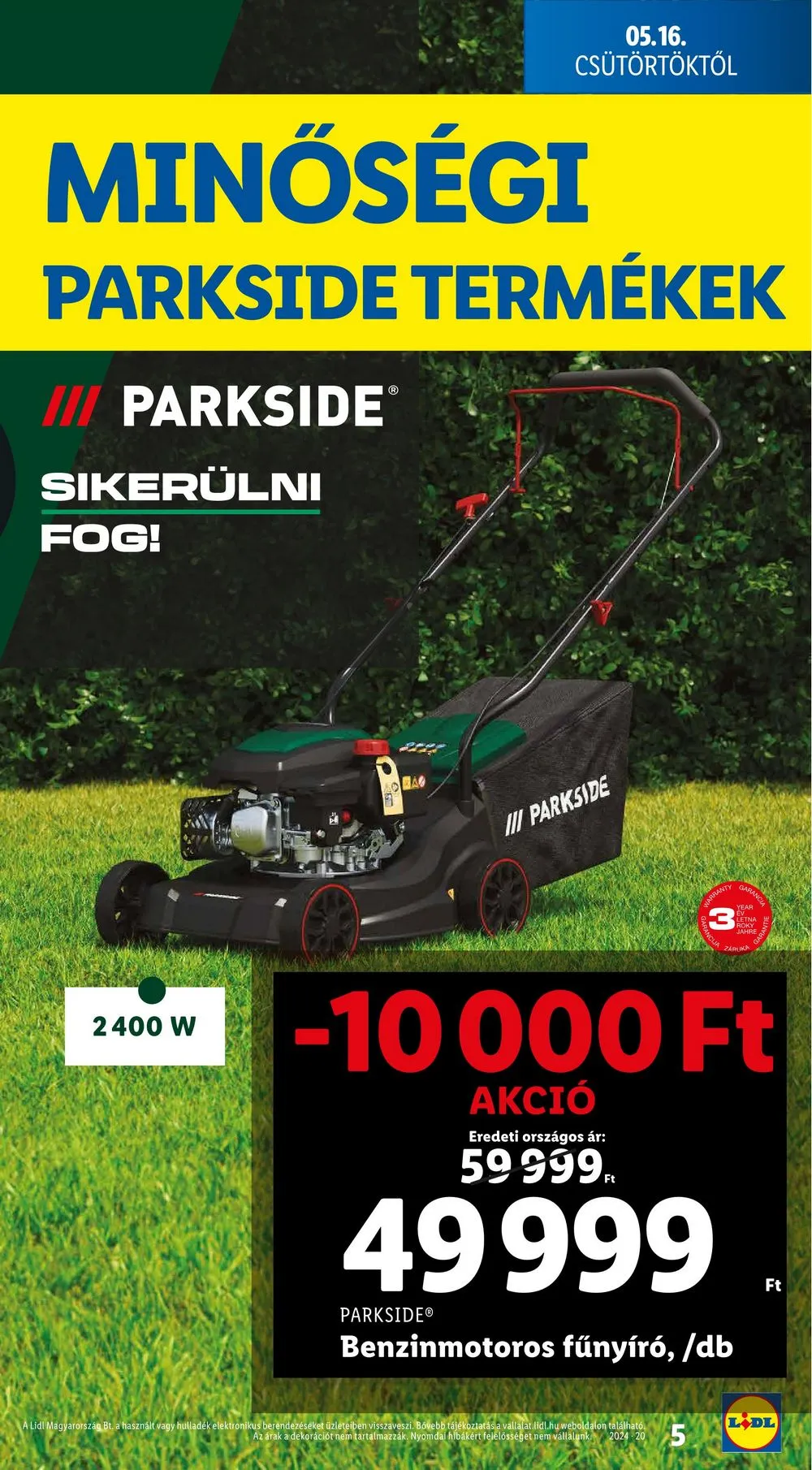 Lidl akciós újság 05.16–05.22 – 5. oldal