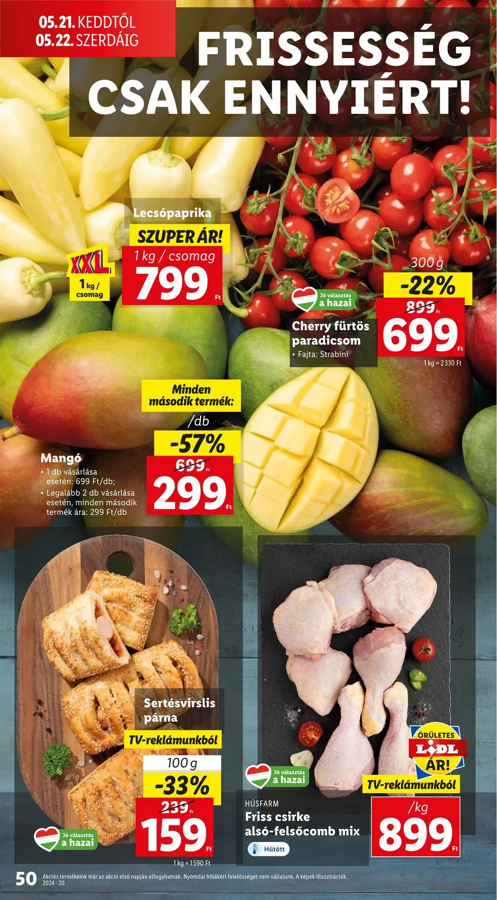 Lidl akciós újság 05.16–05.22 – 50. oldal