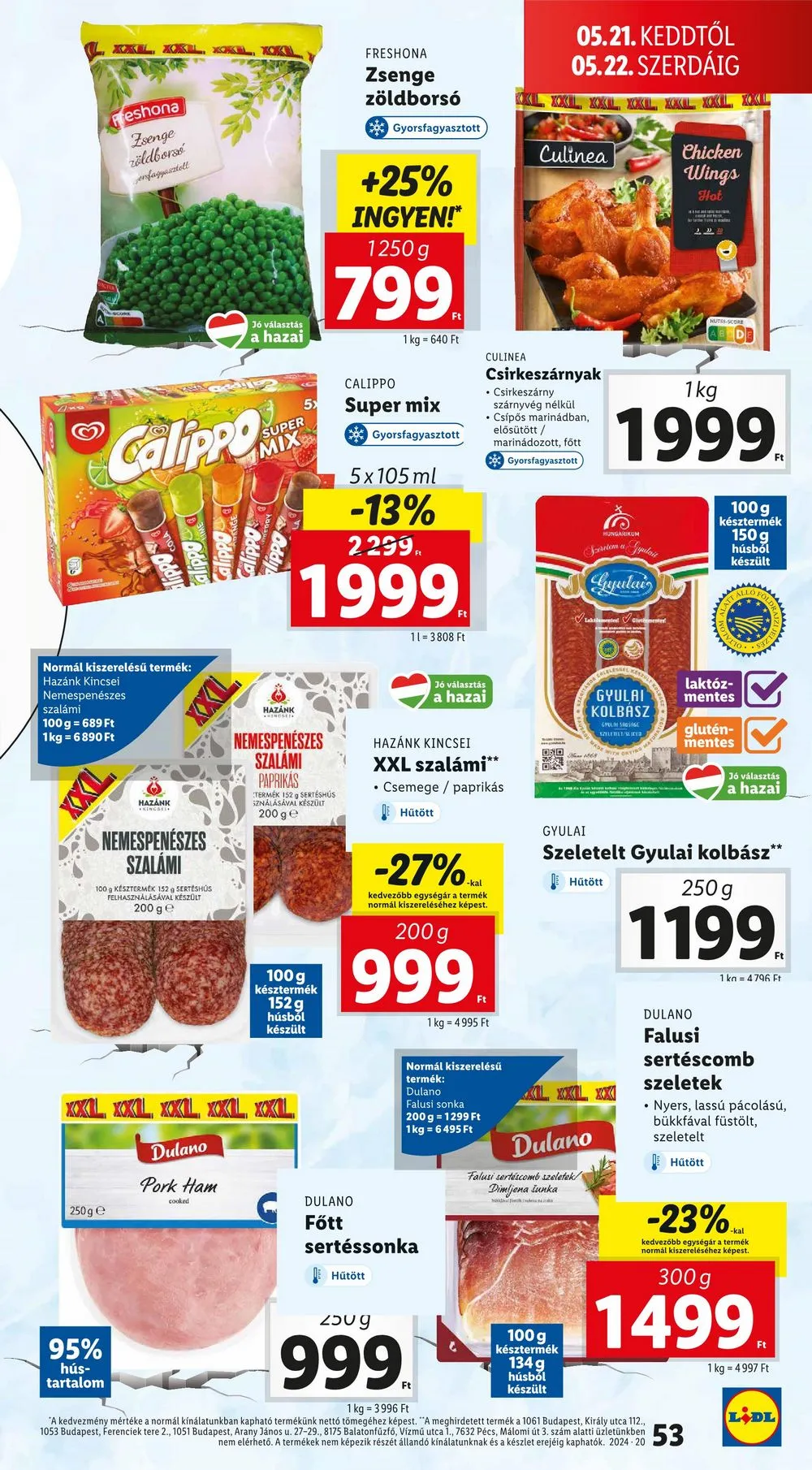 Lidl akciós újság 05.16–05.22 – 53. oldal
