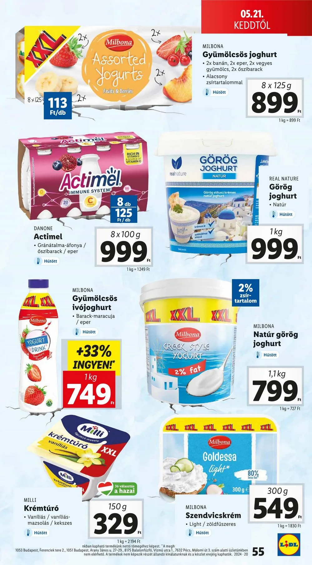 Lidl akciós újság 05.16–05.22 – 55. oldal