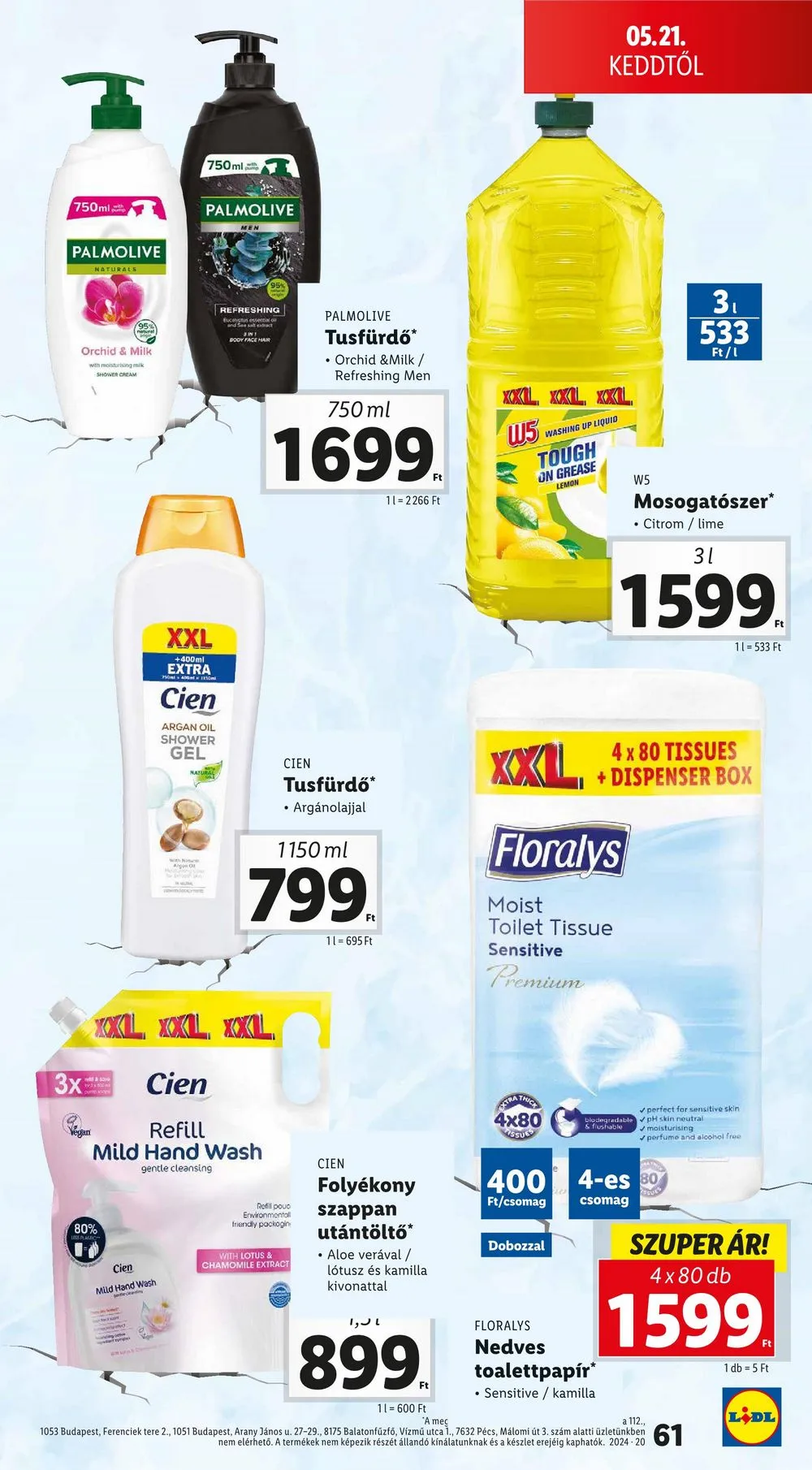 Lidl akciós újság 05.16–05.22 – 61. oldal