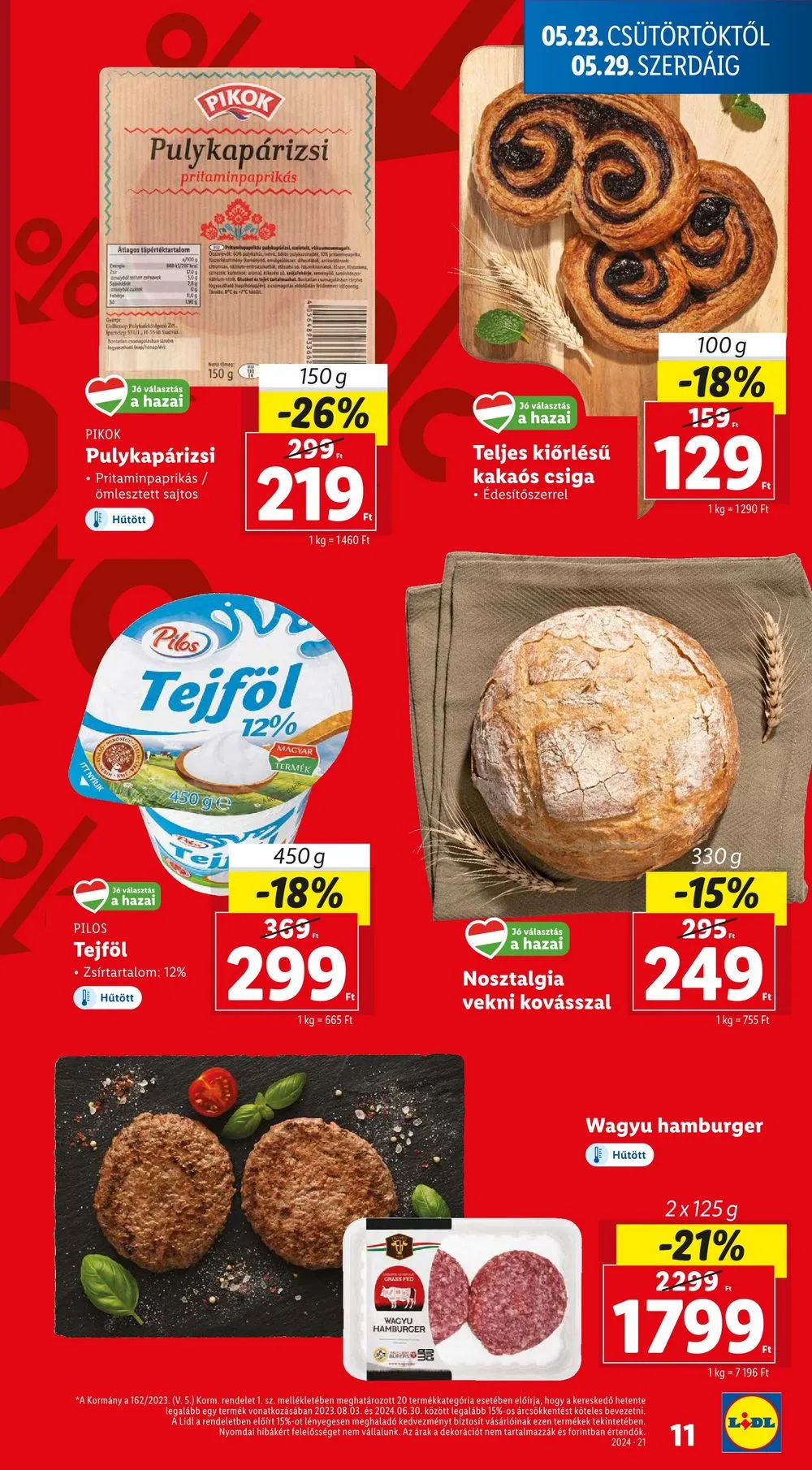 Lidl akciós újság 05.23–05.29 – 11. oldal