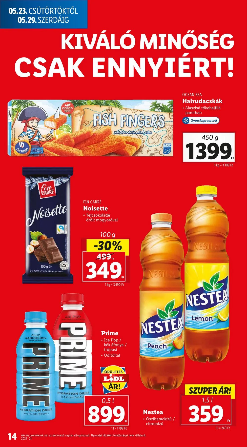 Lidl akciós újság 05.23–05.29 – 14. oldal