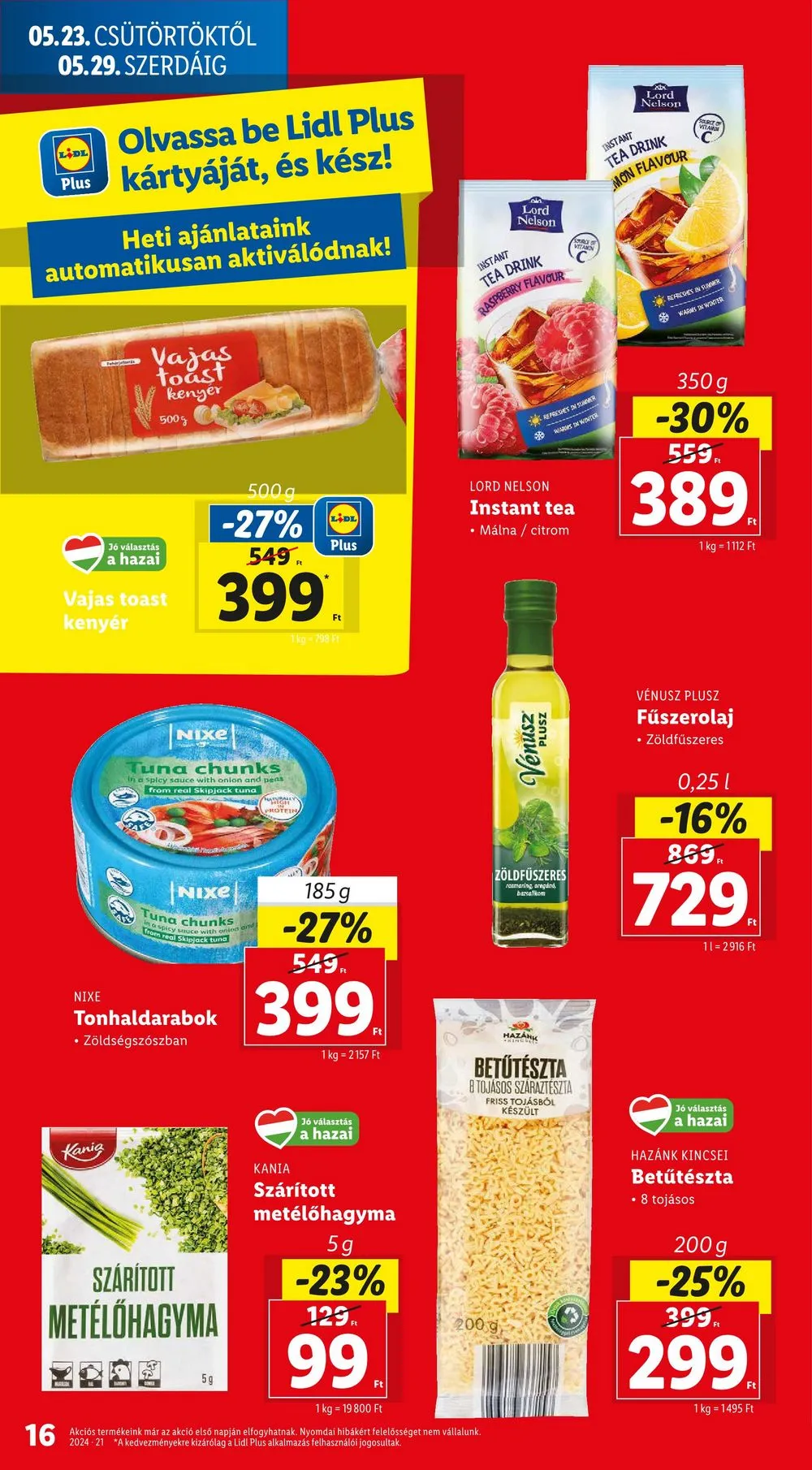Lidl akciós újság 05.23–05.29 – 16. oldal