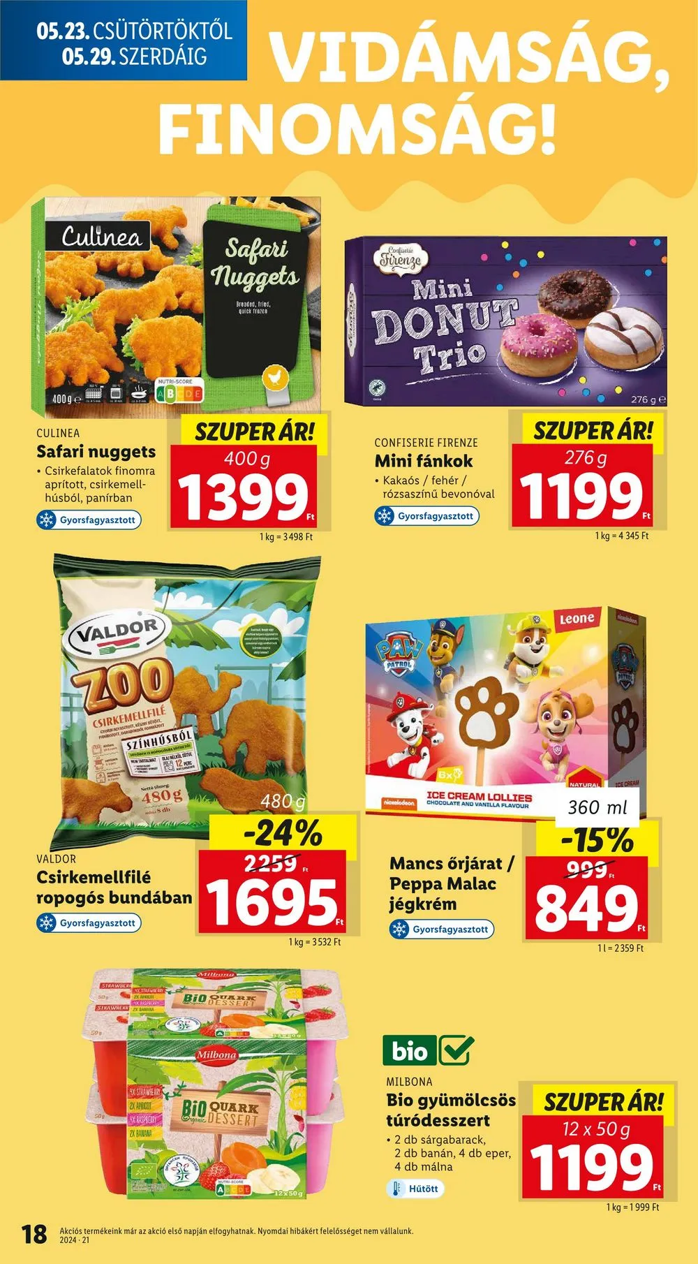 Lidl akciós újság 05.23–05.29 – 18. oldal