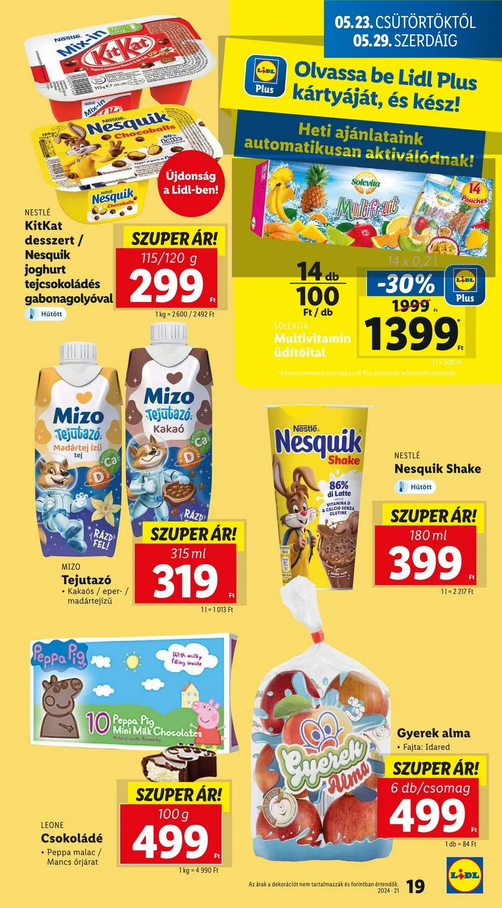 Lidl akciós újság 05.23–05.29 – 19. oldal