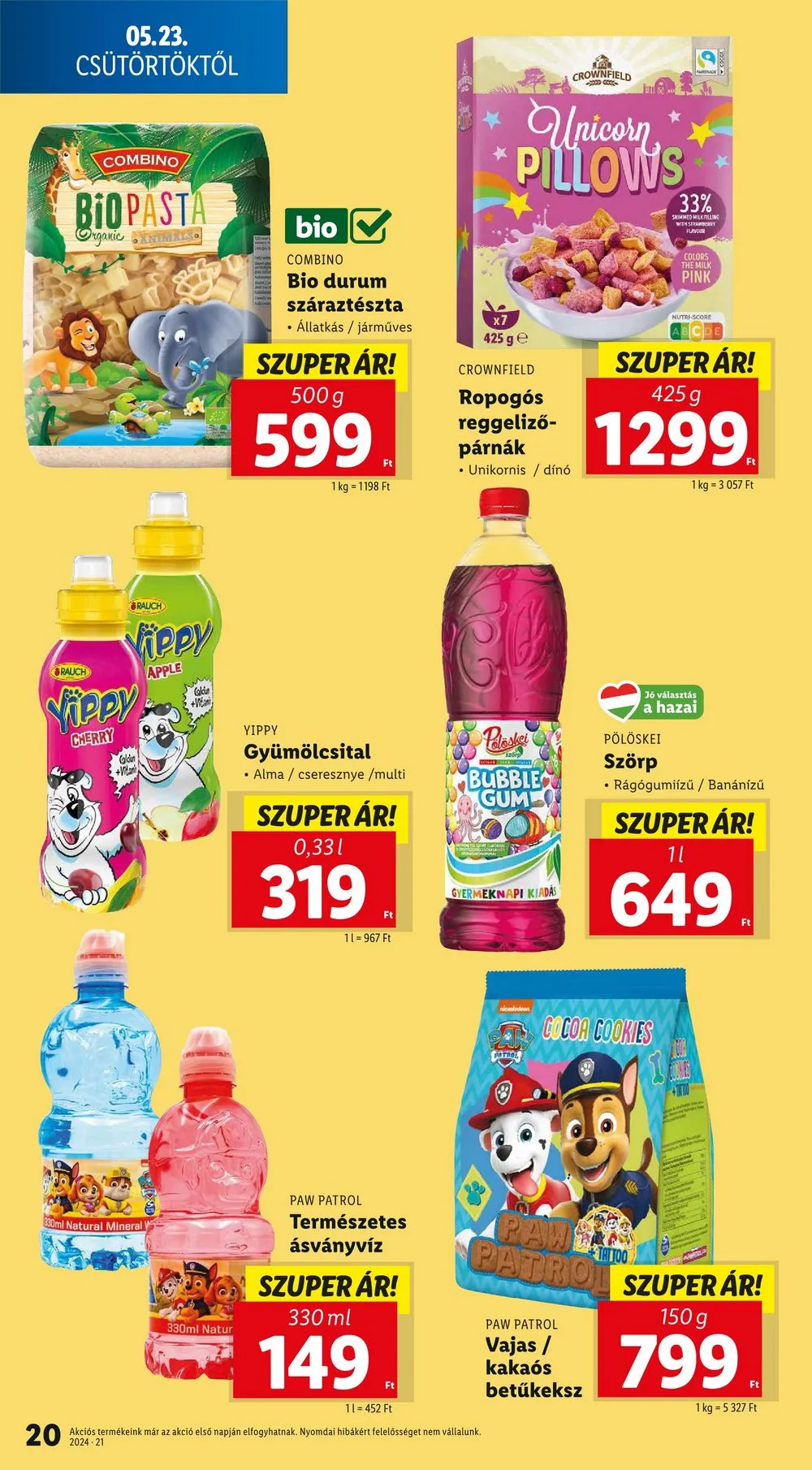 Lidl akciós újság 05.23–05.29 – 20. oldal