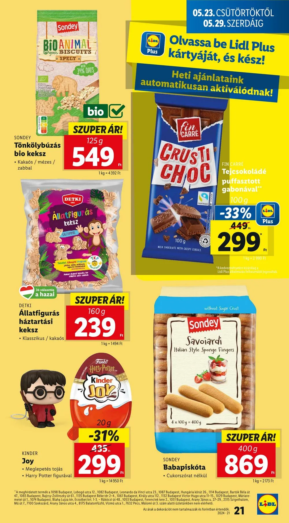 Lidl akciós újság 05.23–05.29 – 21. oldal