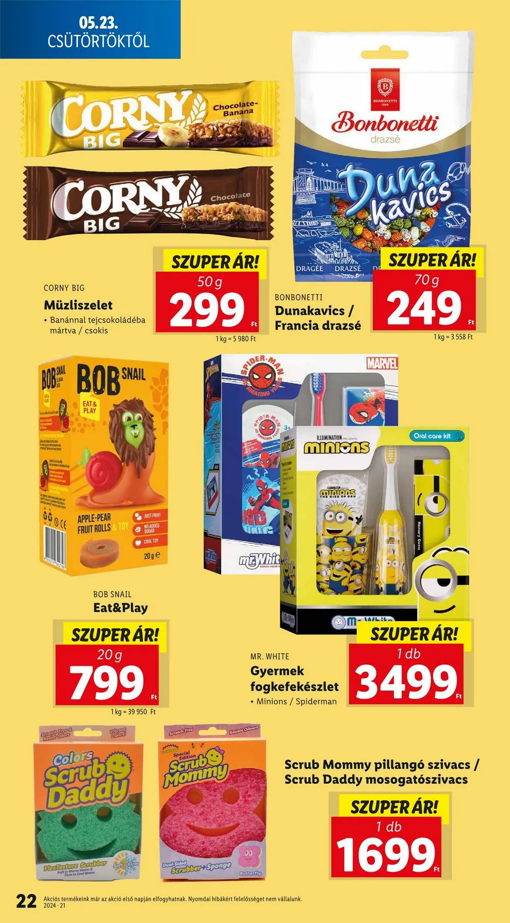 Lidl akciós újság 05.23–05.29 – 22. oldal