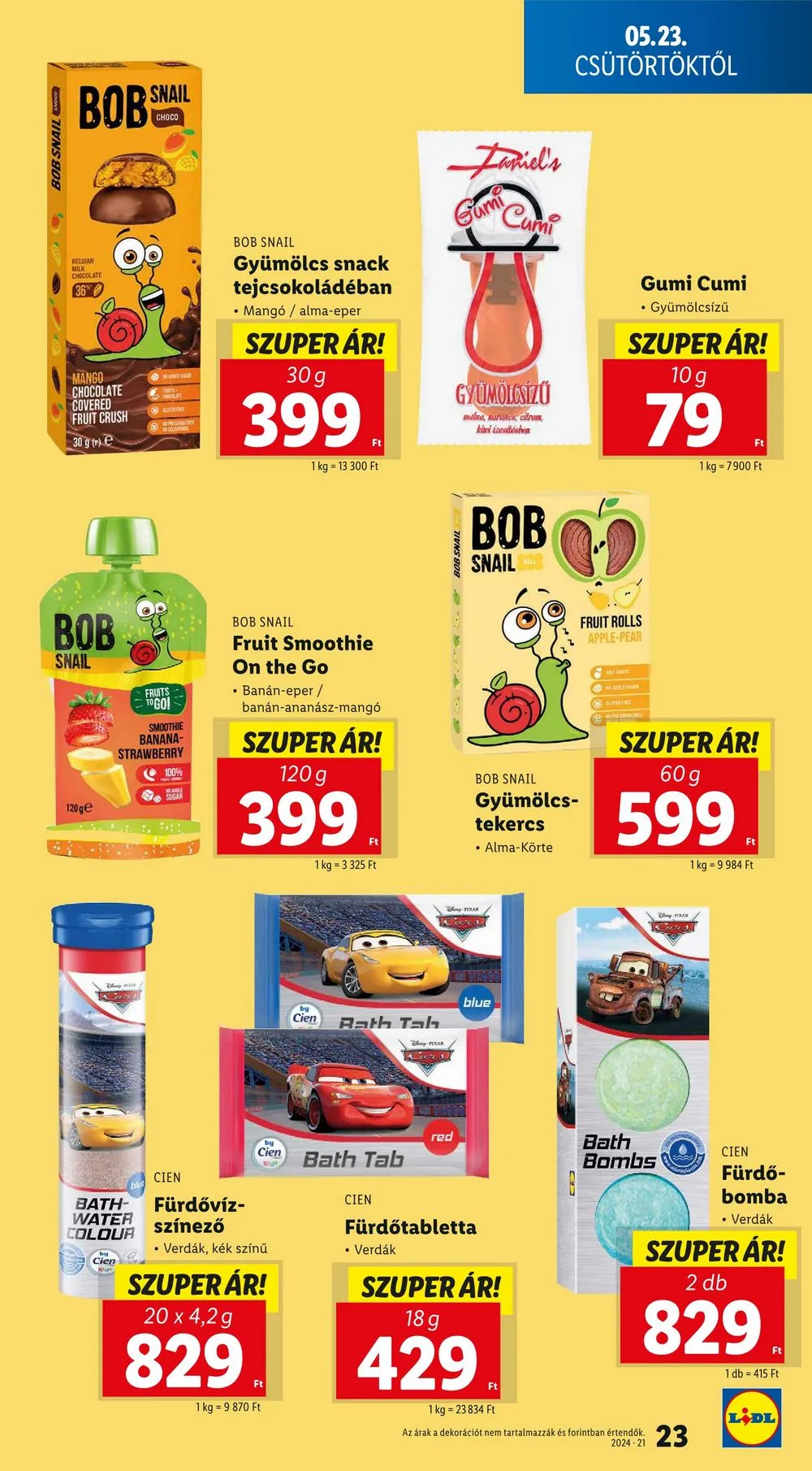 Lidl akciós újság 05.23–05.29 – 23. oldal
