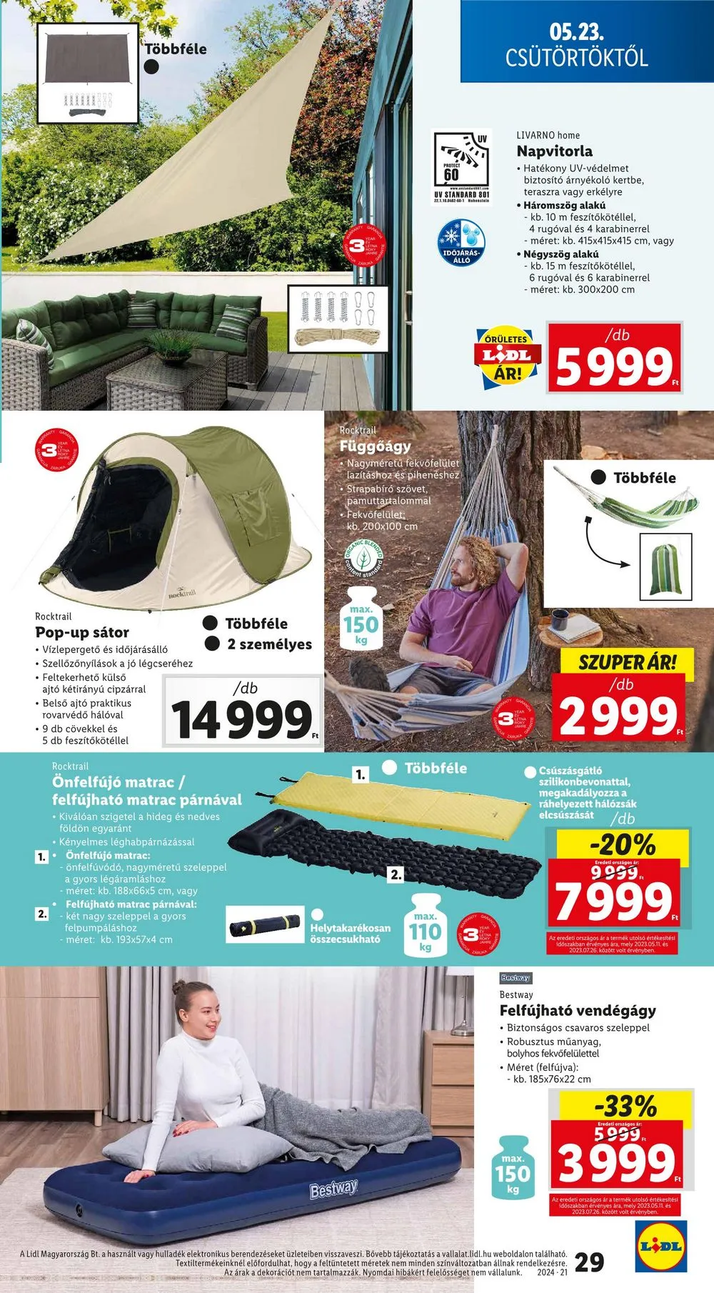 Lidl akciós újság 05.23–05.29 – 29. oldal