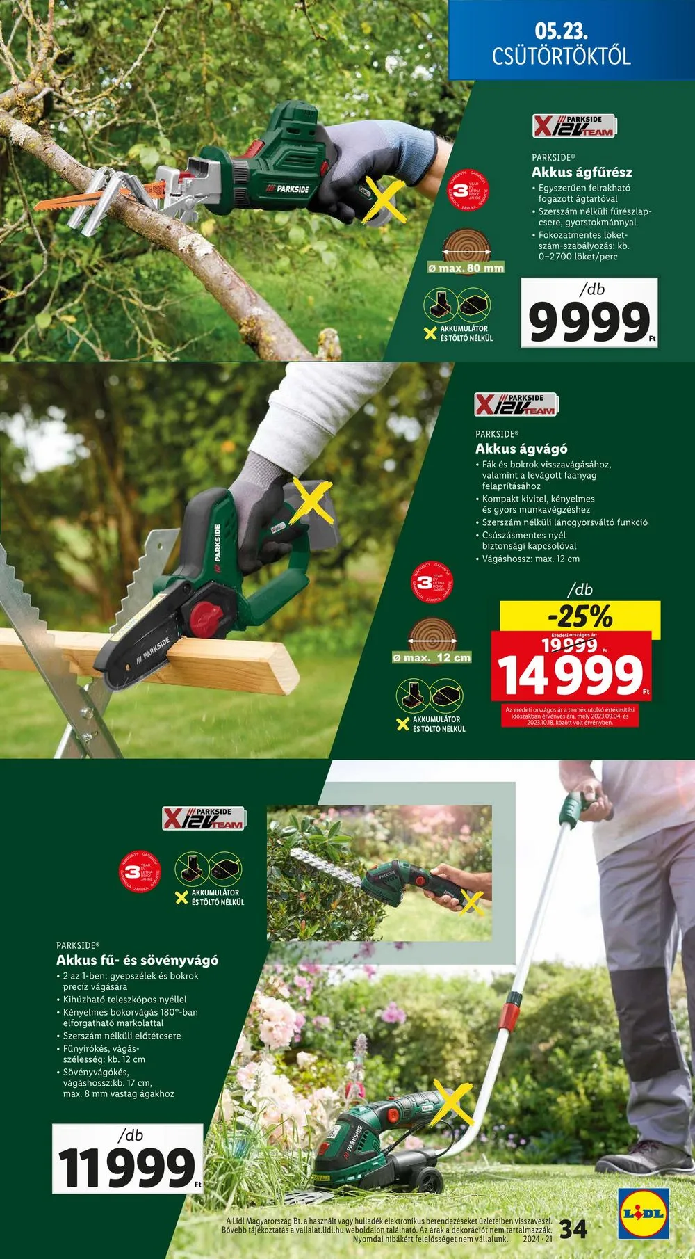 Lidl akciós újság 05.23–05.29 – 33. oldal