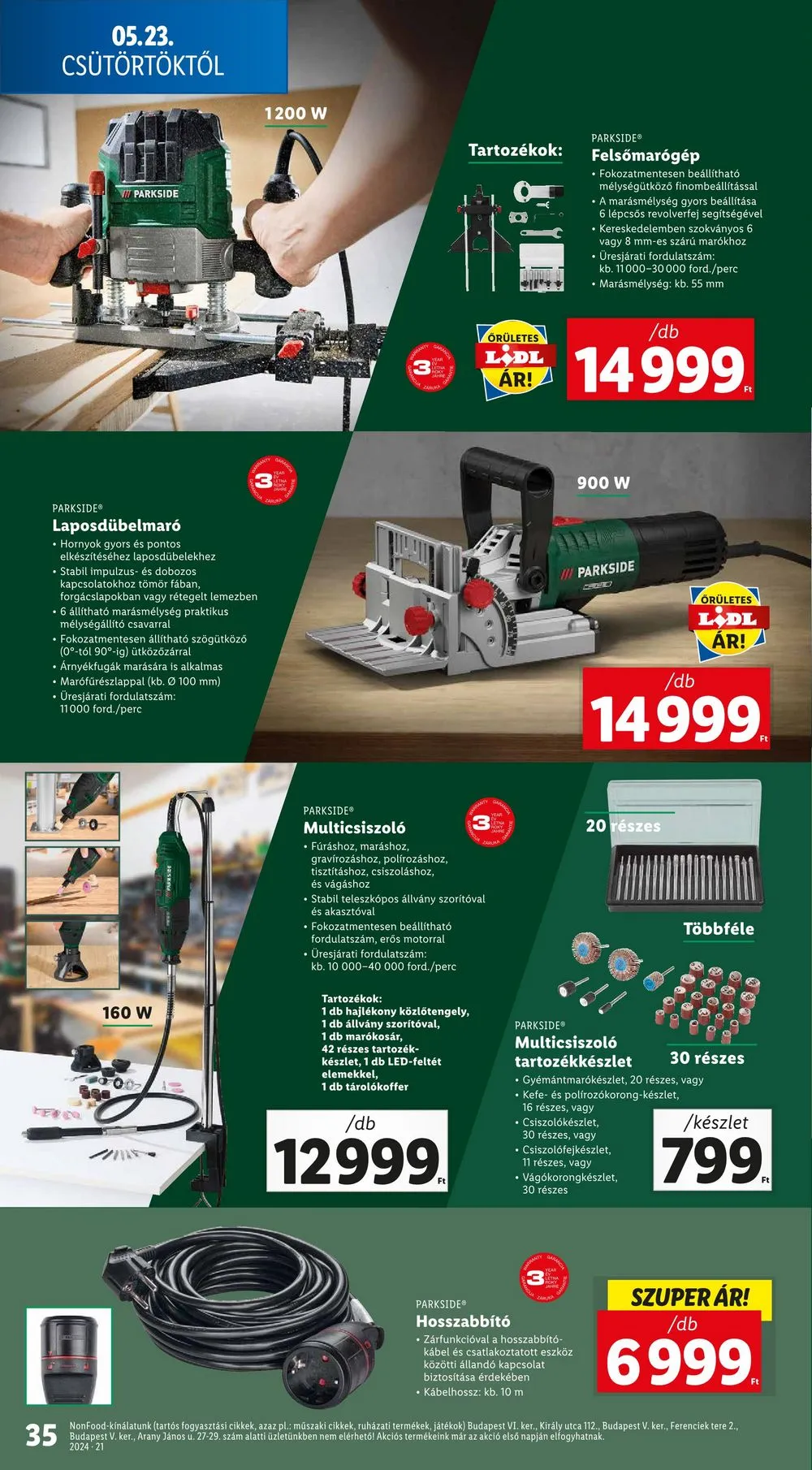Lidl akciós újság 05.23–05.29 – 34. oldal