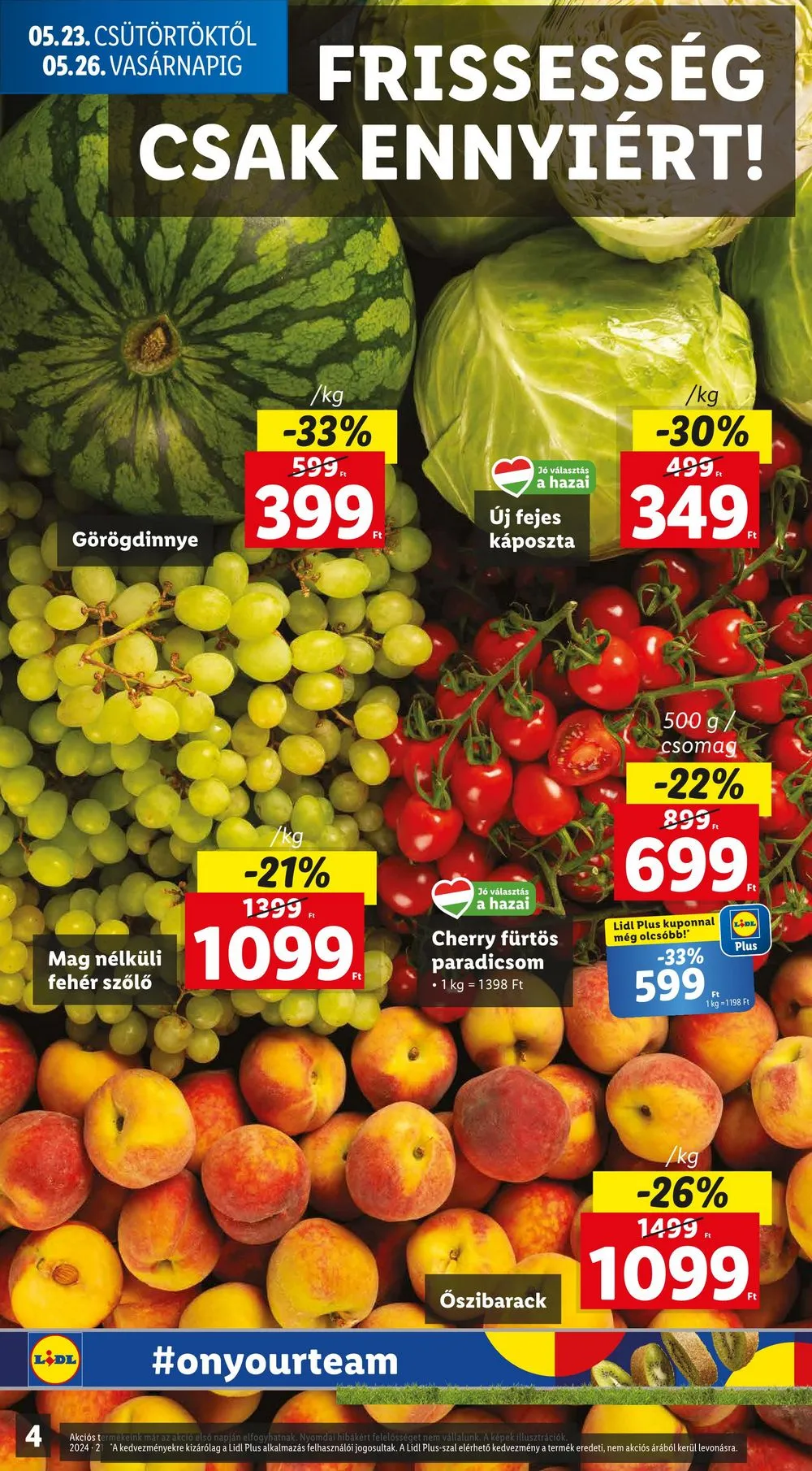 Lidl akciós újság 05.23–05.29 – 4. oldal