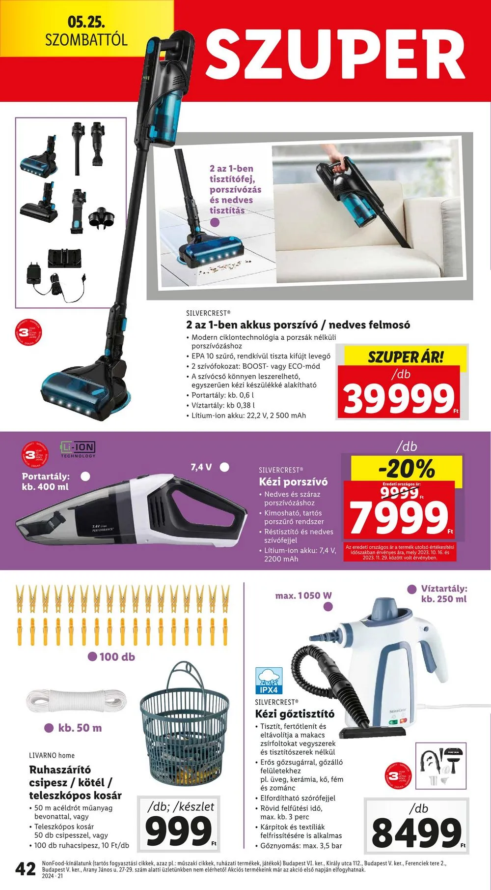 Lidl akciós újság 05.23–05.29 – 42. oldal