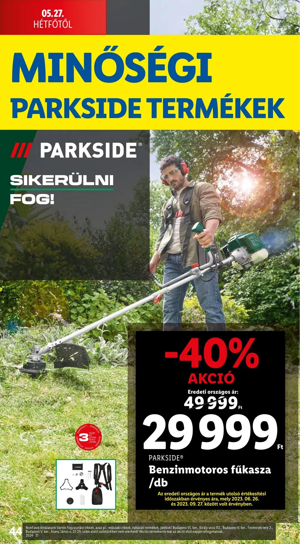 Lidl akciós újság 05.23–05.29 – 44. oldal