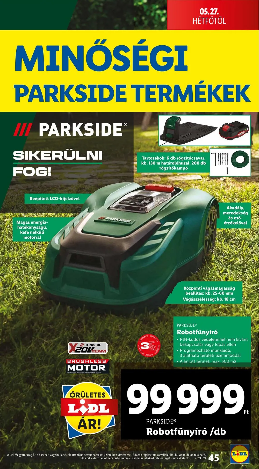 Lidl akciós újság 05.23–05.29 – 45. oldal