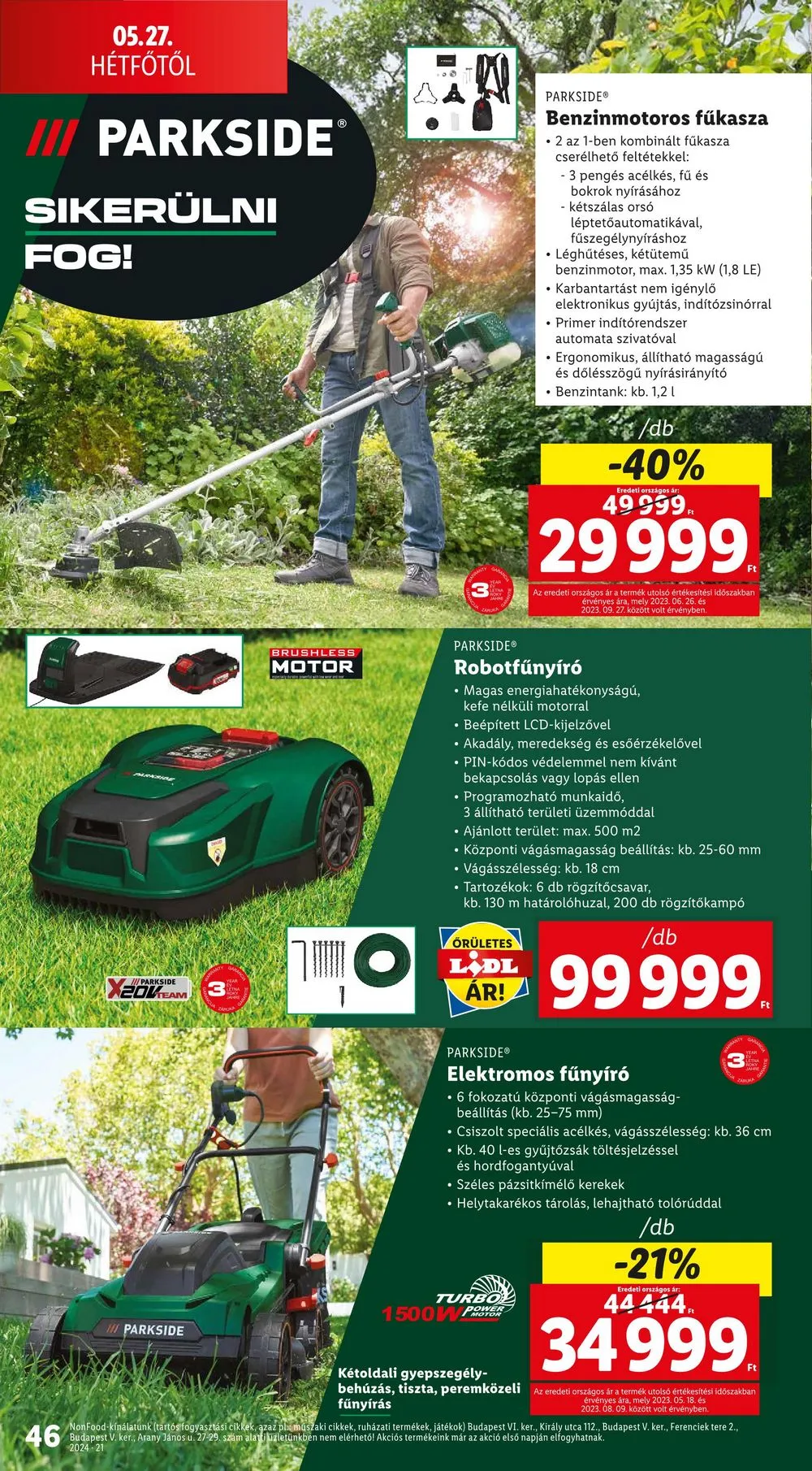 Lidl akciós újság 05.23–05.29 – 46. oldal