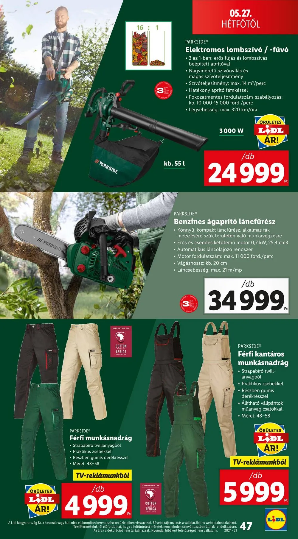 Lidl akciós újság 05.23–05.29 – 47. oldal