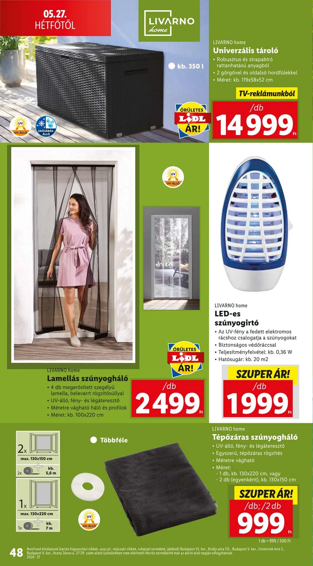 Lidl akciós újság 05.23–05.29 – 48. oldal
