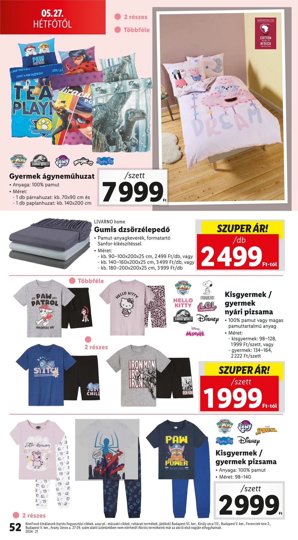 Lidl akciós újság 05.23–05.29 – 52. oldal