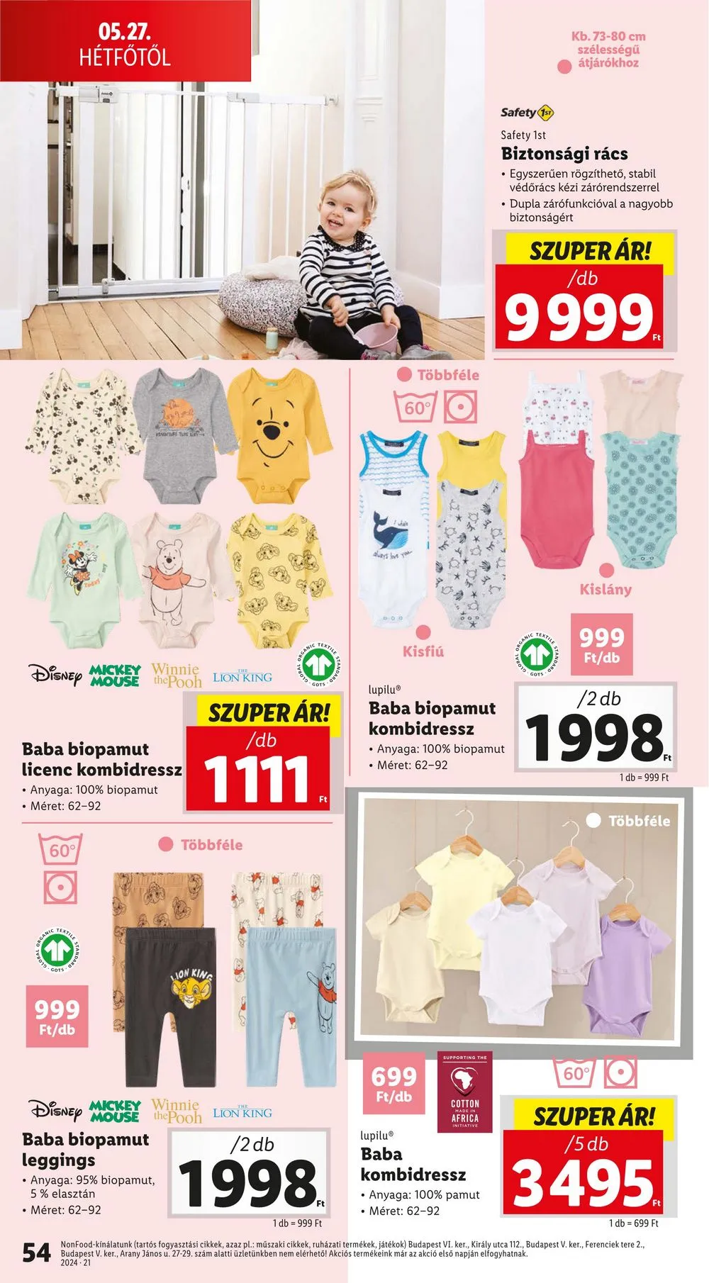 Lidl akciós újság 05.23–05.29 – 54. oldal