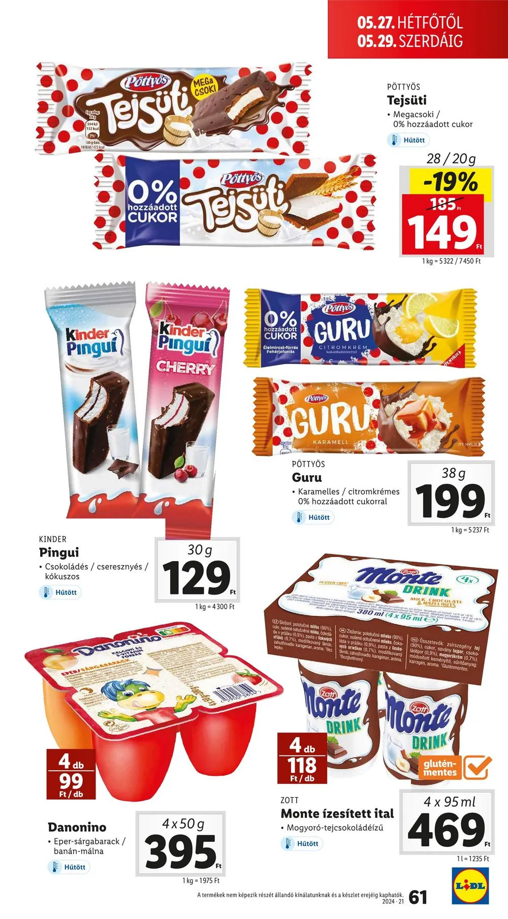 Lidl akciós újság 05.23–05.29 – 61. oldal