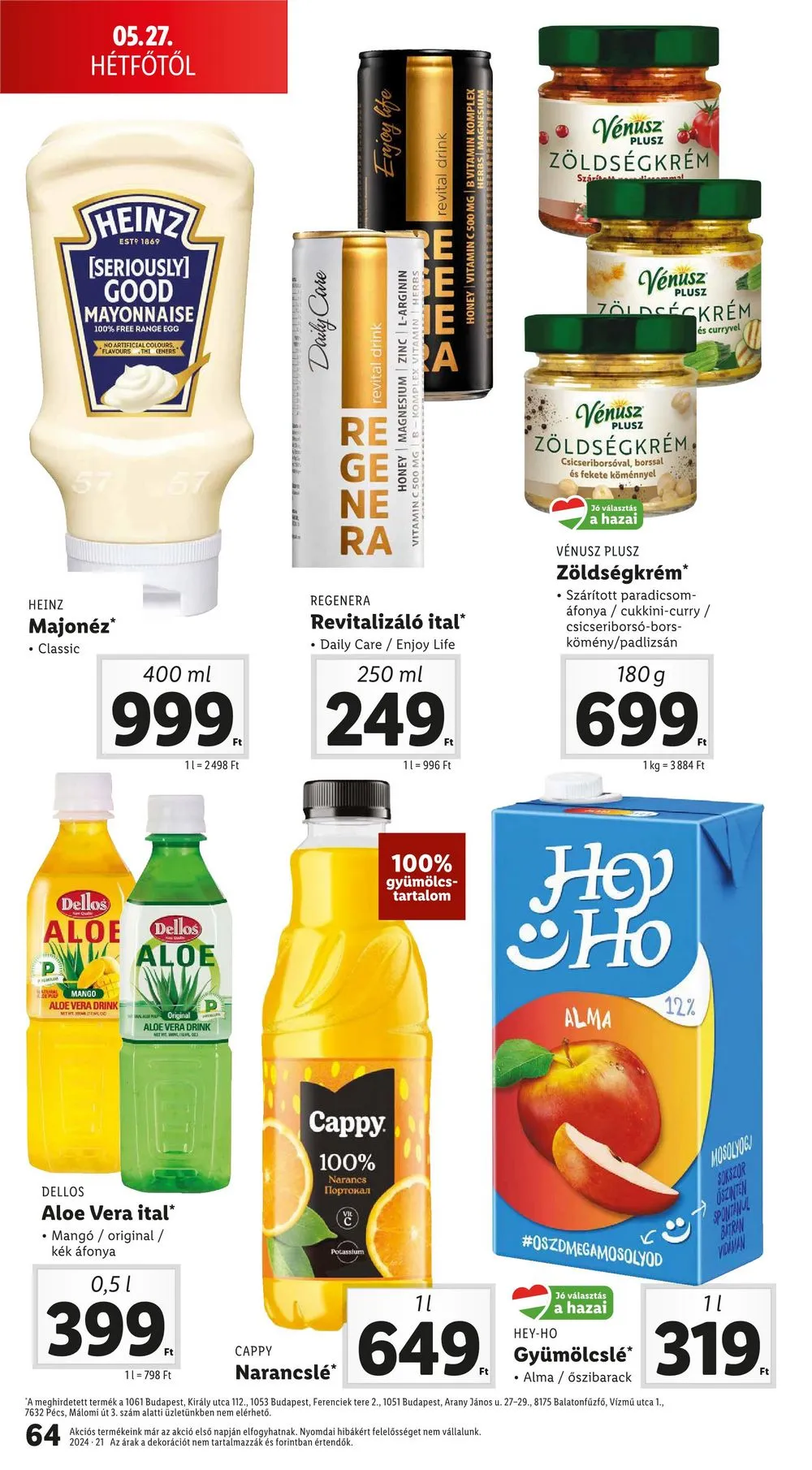 Lidl akciós újság 05.23–05.29 – 64. oldal
