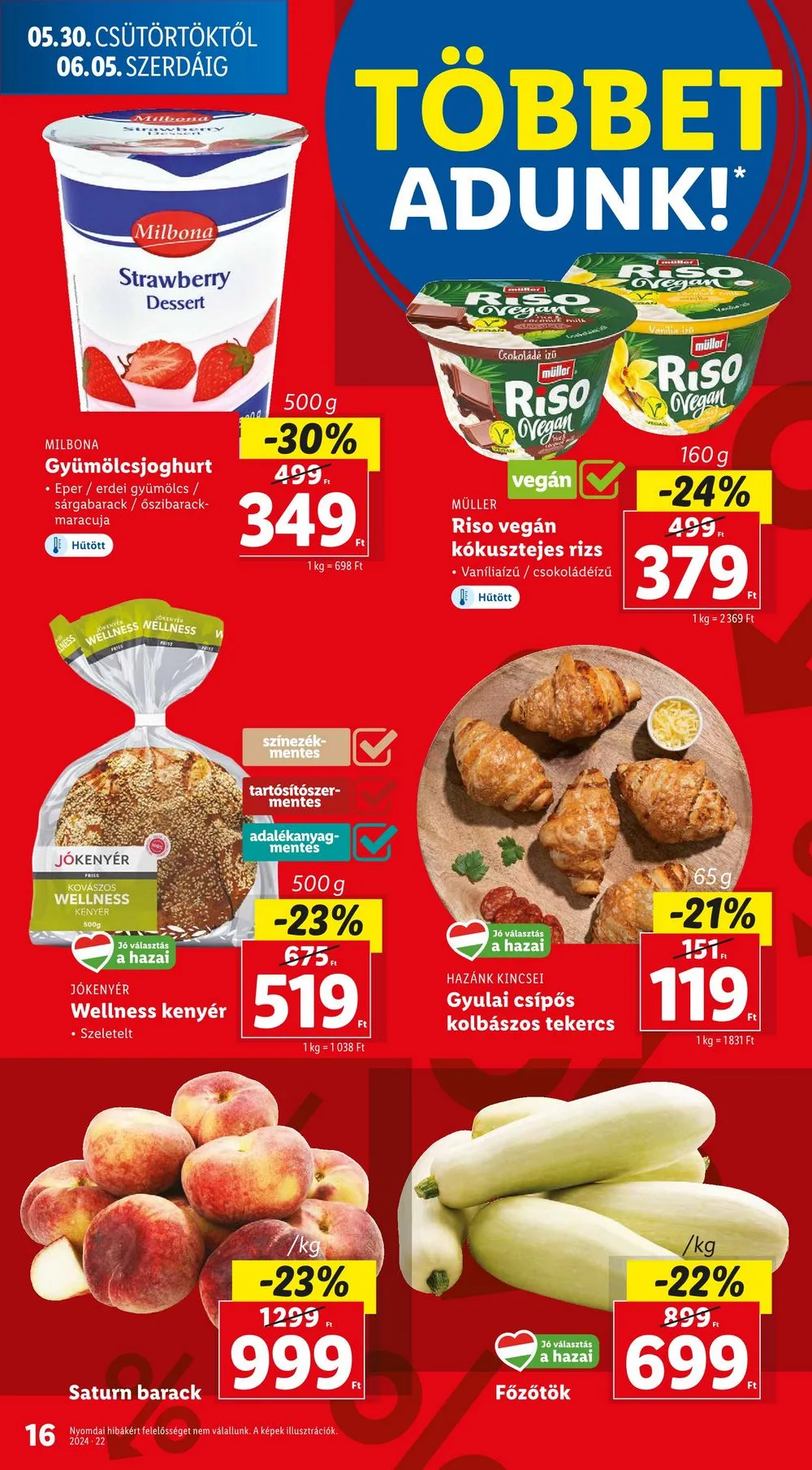 Lidl akciós újság 05.30–06.05 – 16. oldal