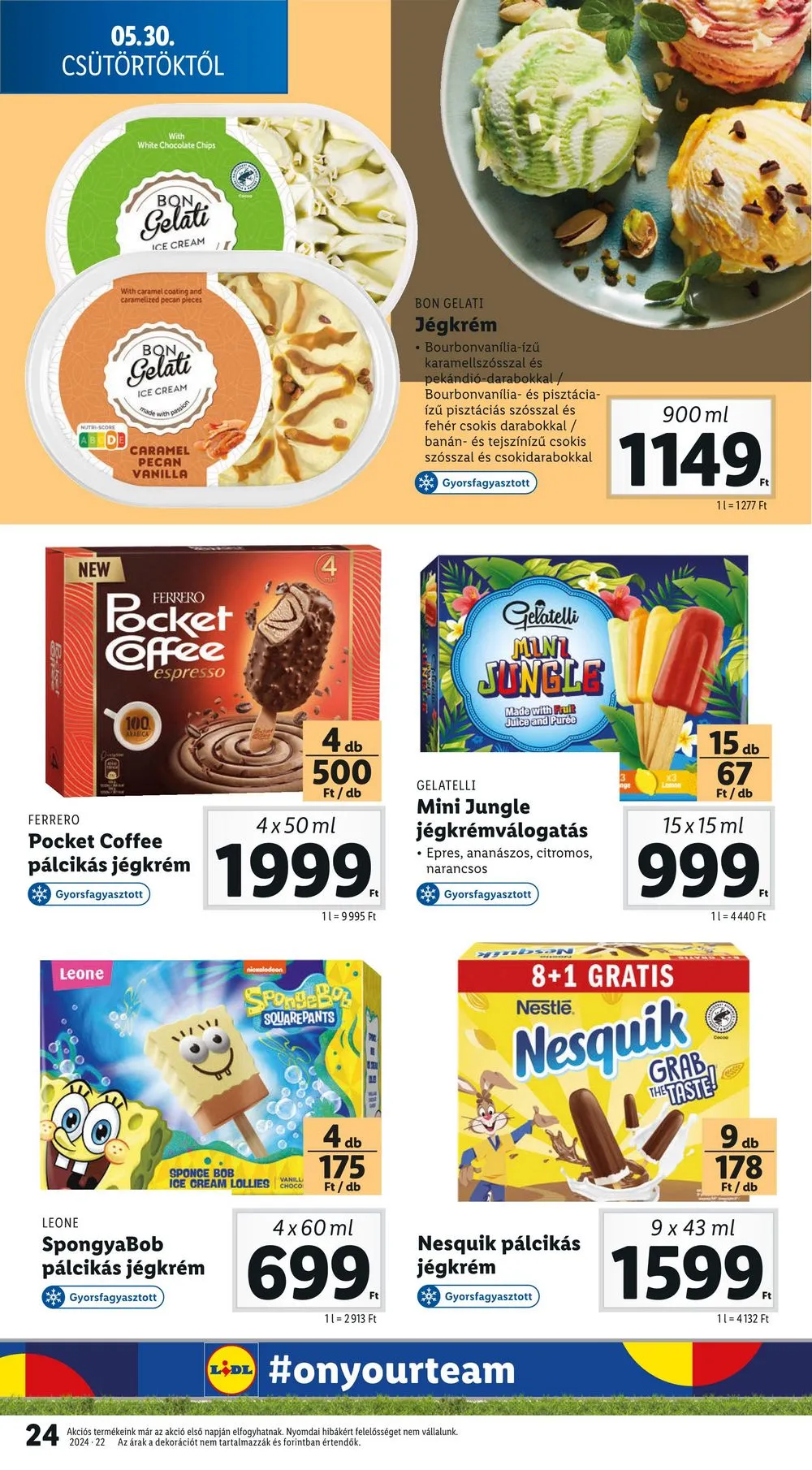 Lidl akciós újság 05.30–06.05 – 24. oldal