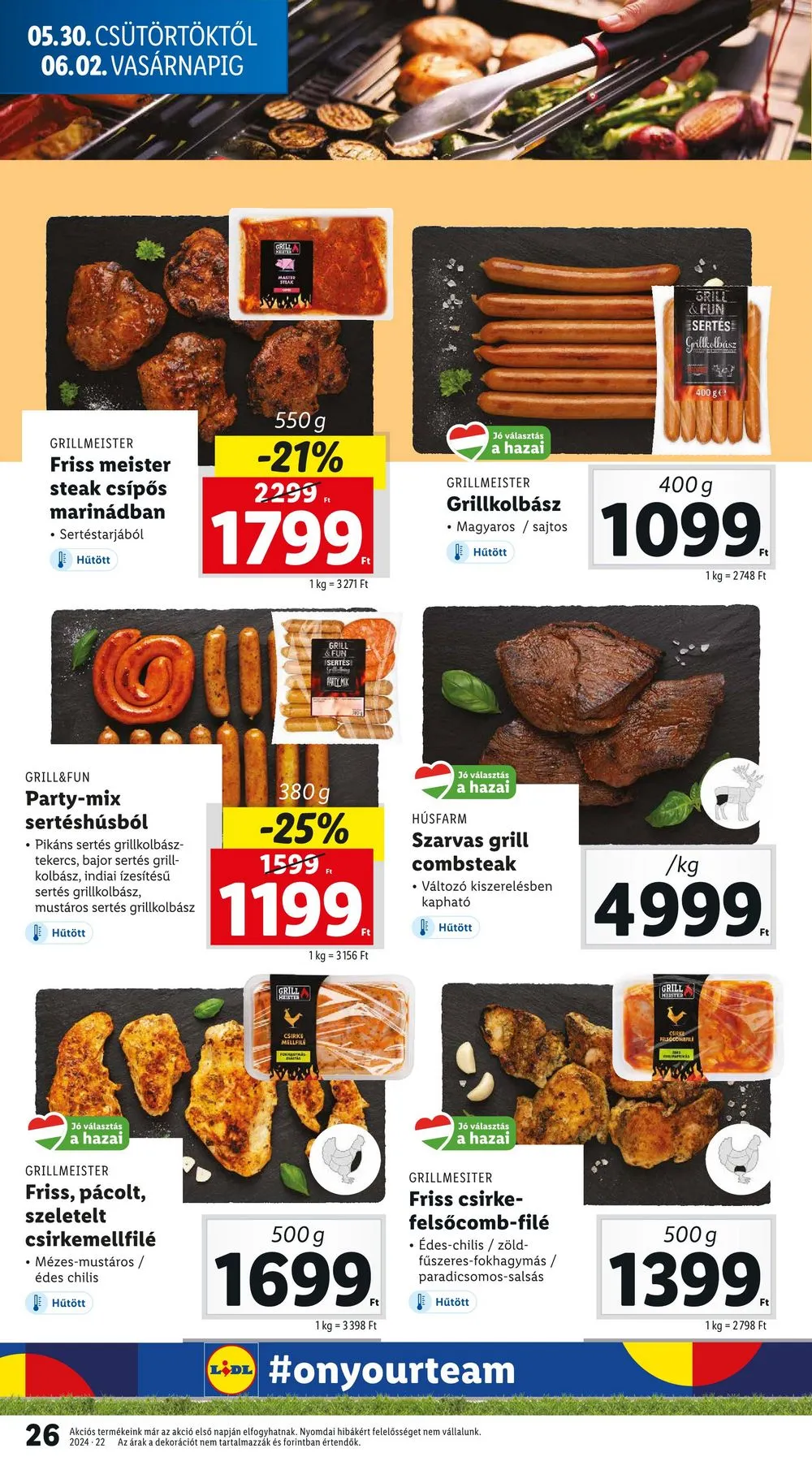 Lidl akciós újság 05.30–06.05 – 26. oldal