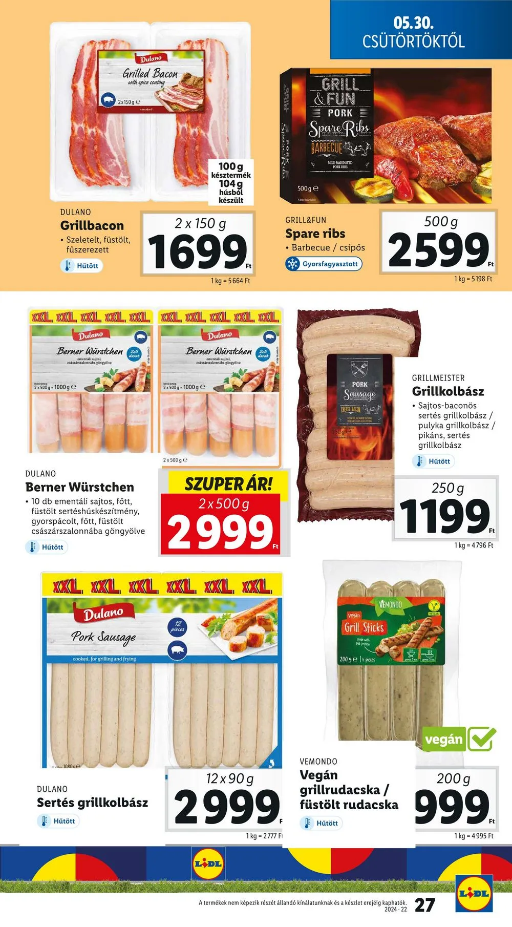 Lidl akciós újság 05.30–06.05 – 27. oldal