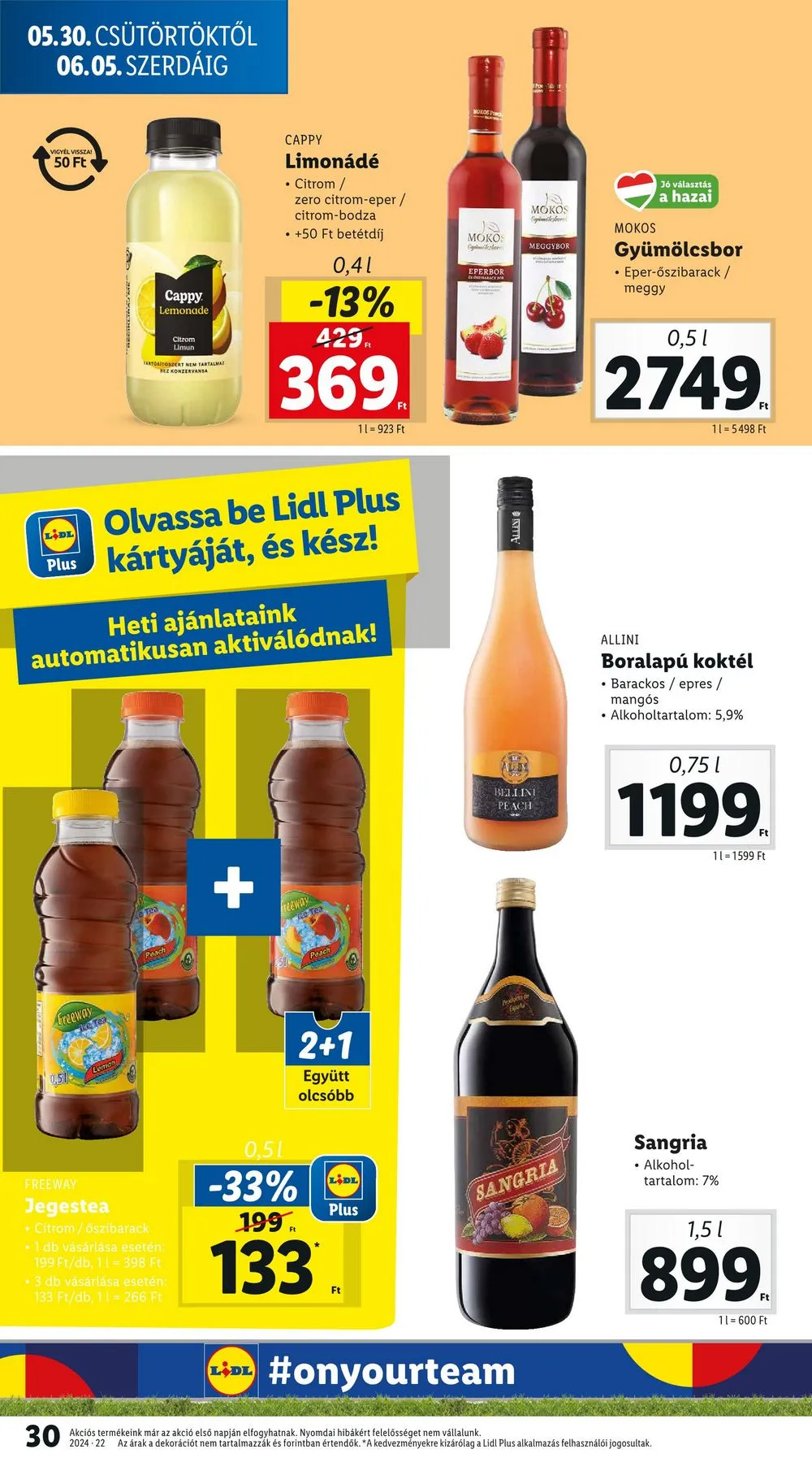Lidl akciós újság 05.30–06.05 – 30. oldal