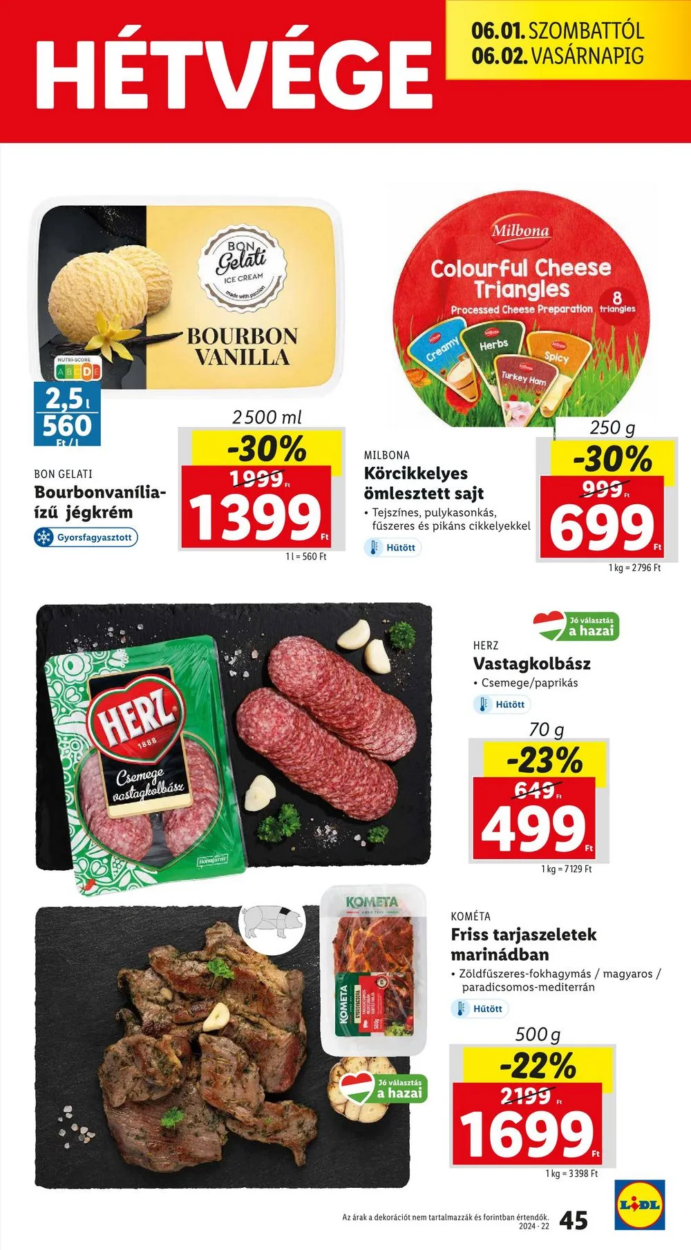 Lidl akciós újság 05.30–06.05 – 45. oldal