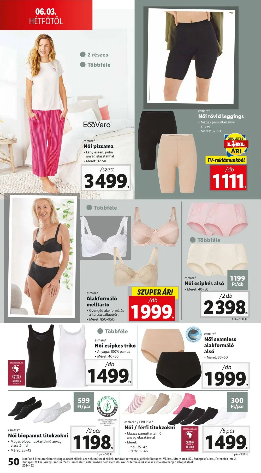 Lidl akciós újság 05.30–06.05 – 50. oldal
