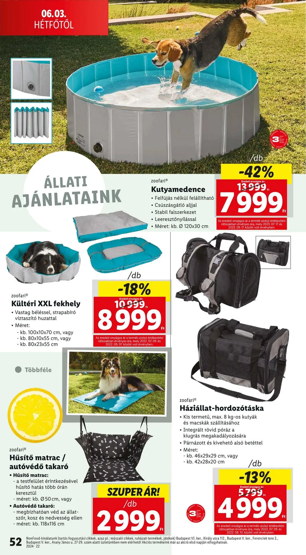 Lidl akciós újság 05.30–06.05 – 52. oldal