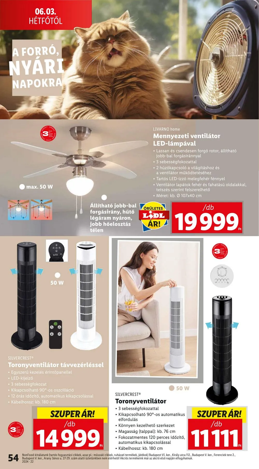 Lidl akciós újság 05.30–06.05 – 54. oldal